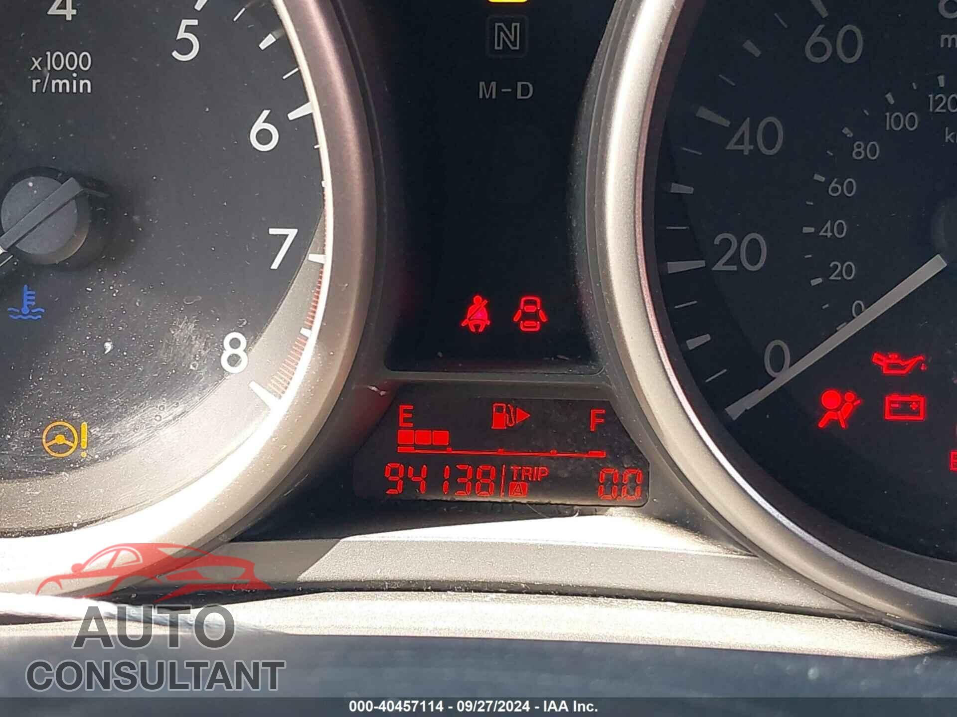 MAZDA MAZDA3 2011 - JM1BL1VG2B1390043