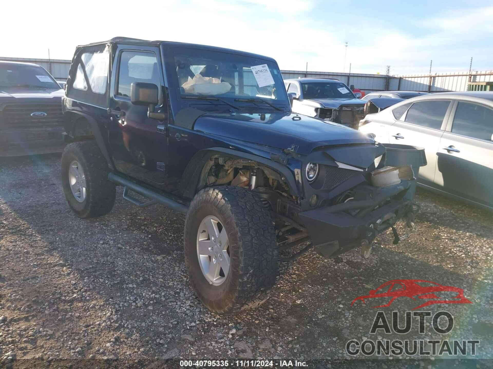 JEEP WRANGLER 2013 - 1C4AJWAG0DL590009