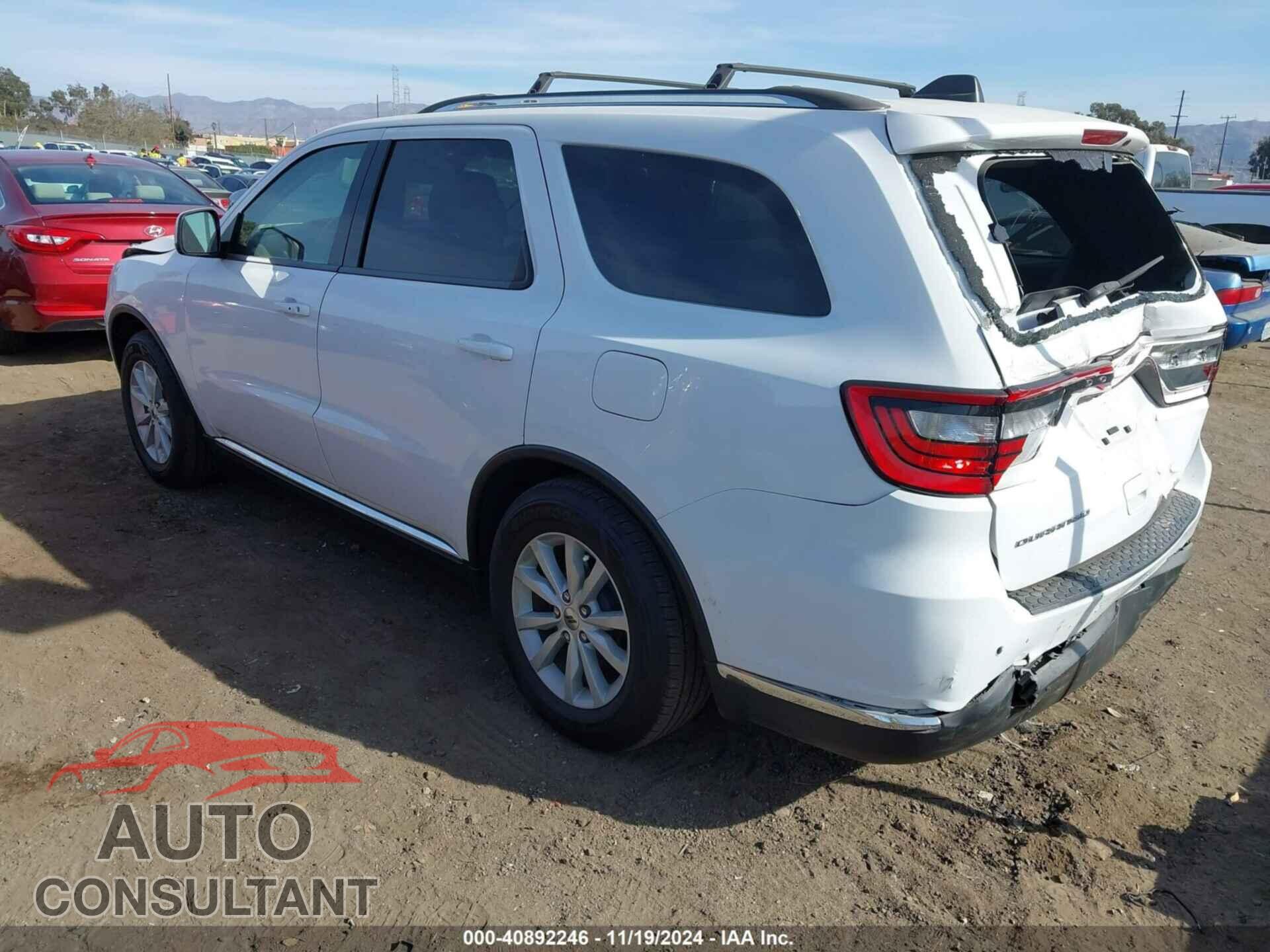 DODGE DURANGO 2020 - 1C4RDHAG7LC129748
