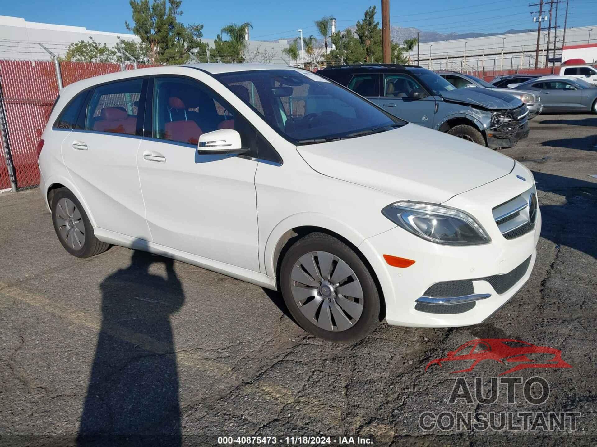 MERCEDES-BENZ B 250E 2017 - WDDVP9AB3HJ013407