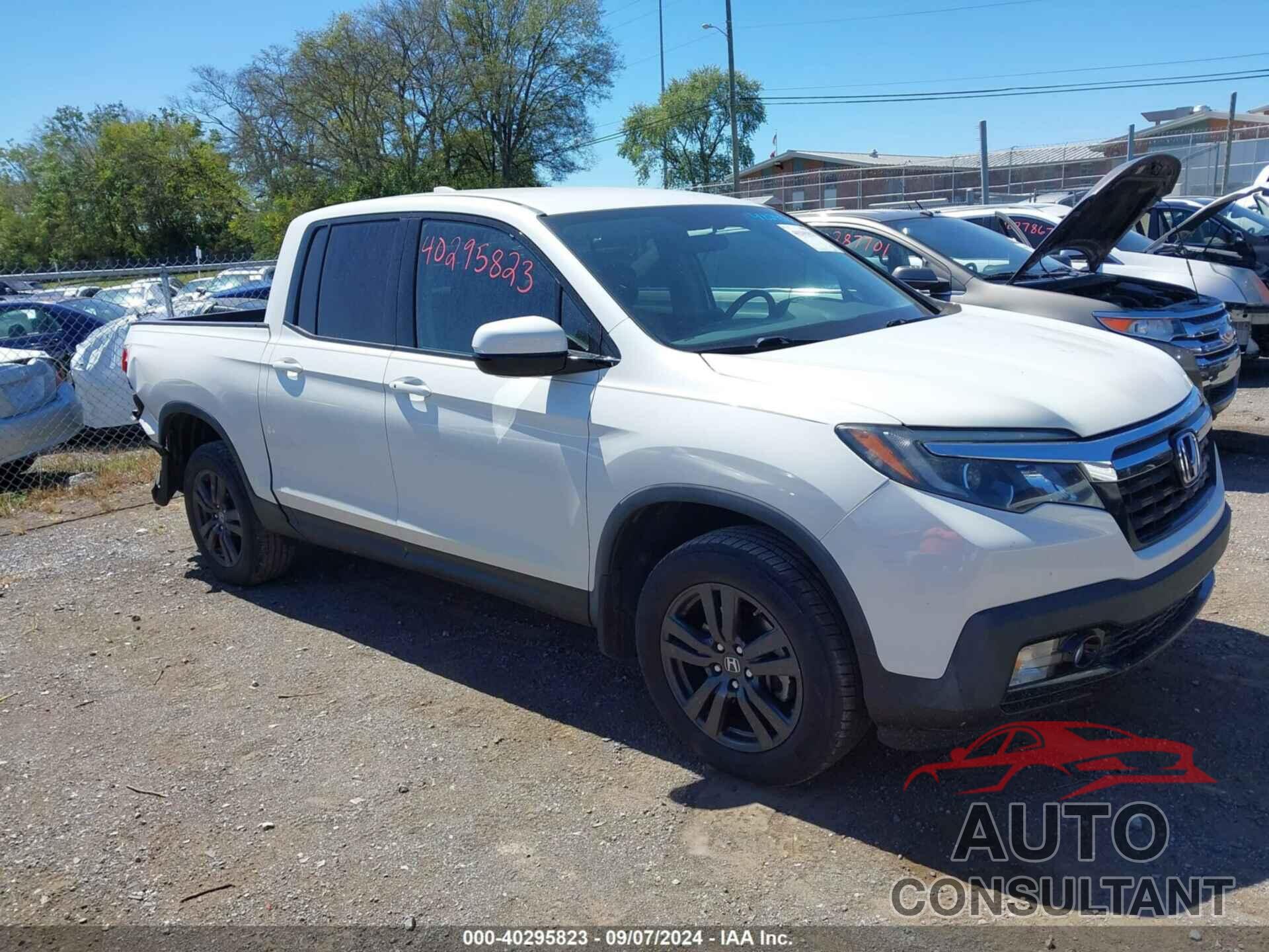 HONDA RIDGELINE 2018 - 5FPYK3F10JB016725