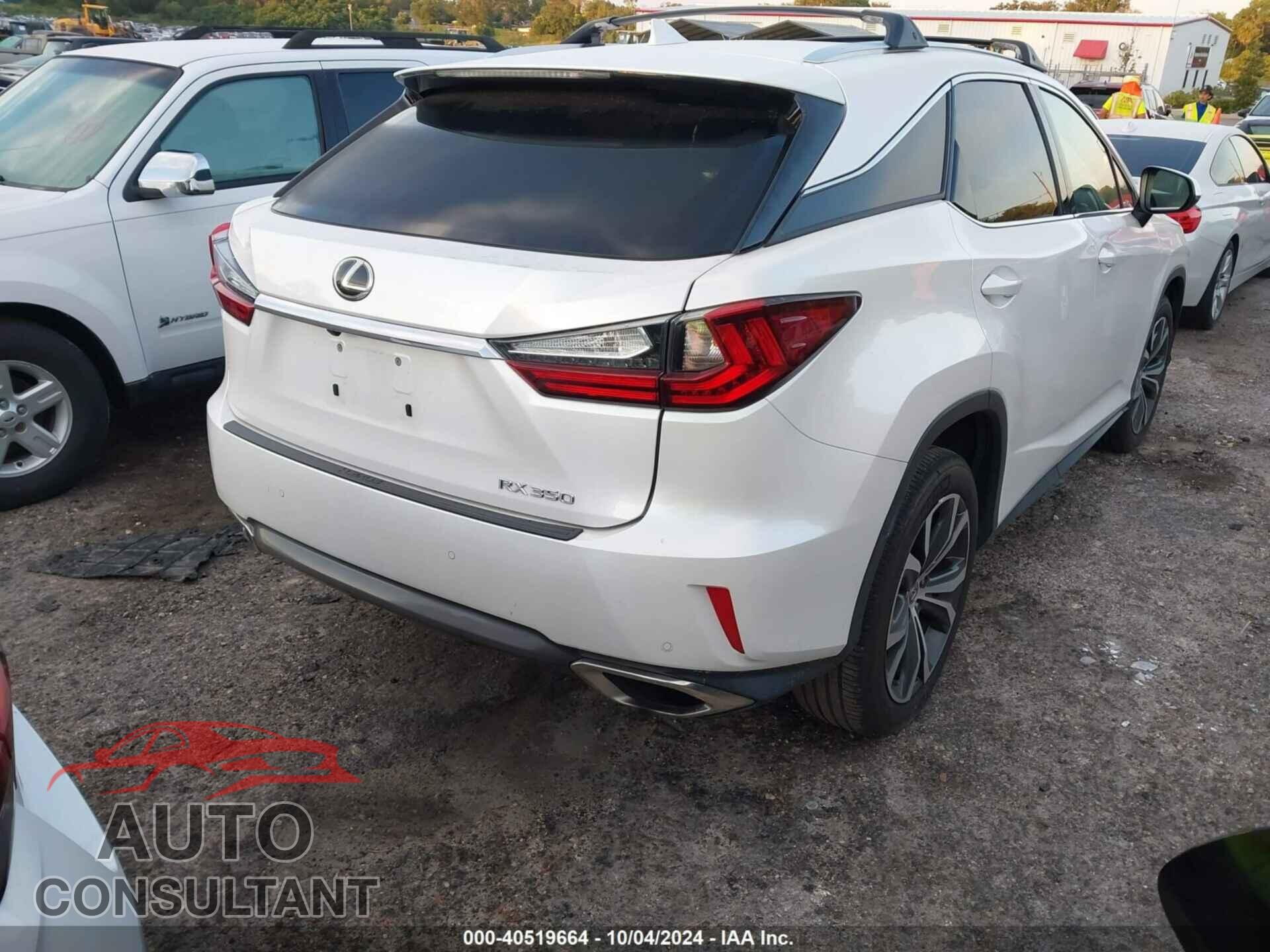 LEXUS RX 2017 - 2T2ZZMCA7HC048682