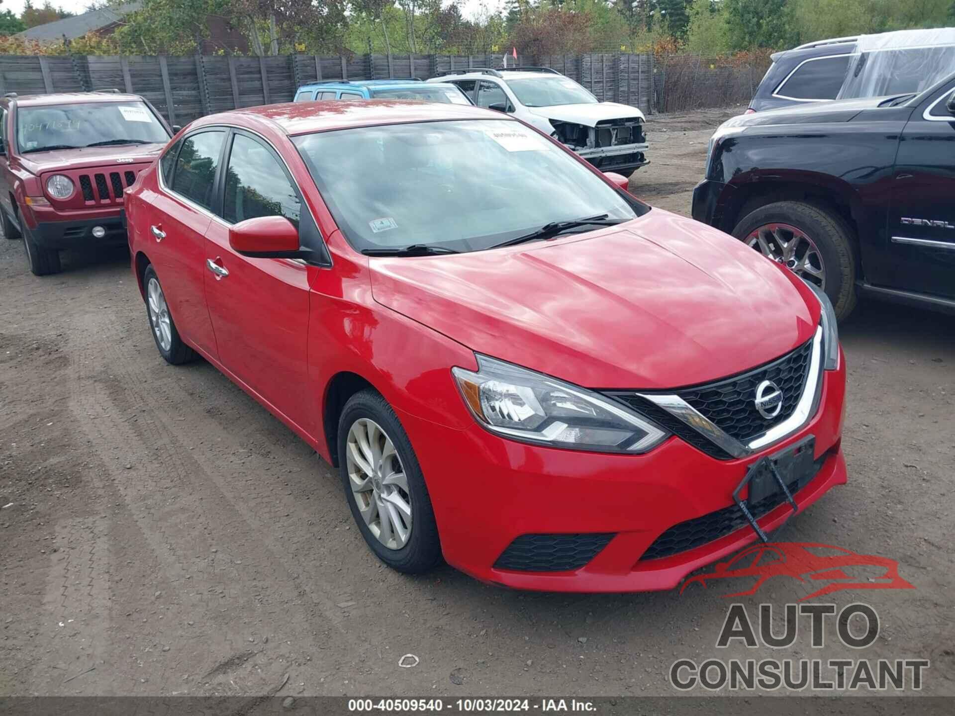 NISSAN SENTRA 2018 - 3N1AB7AP3JL632663