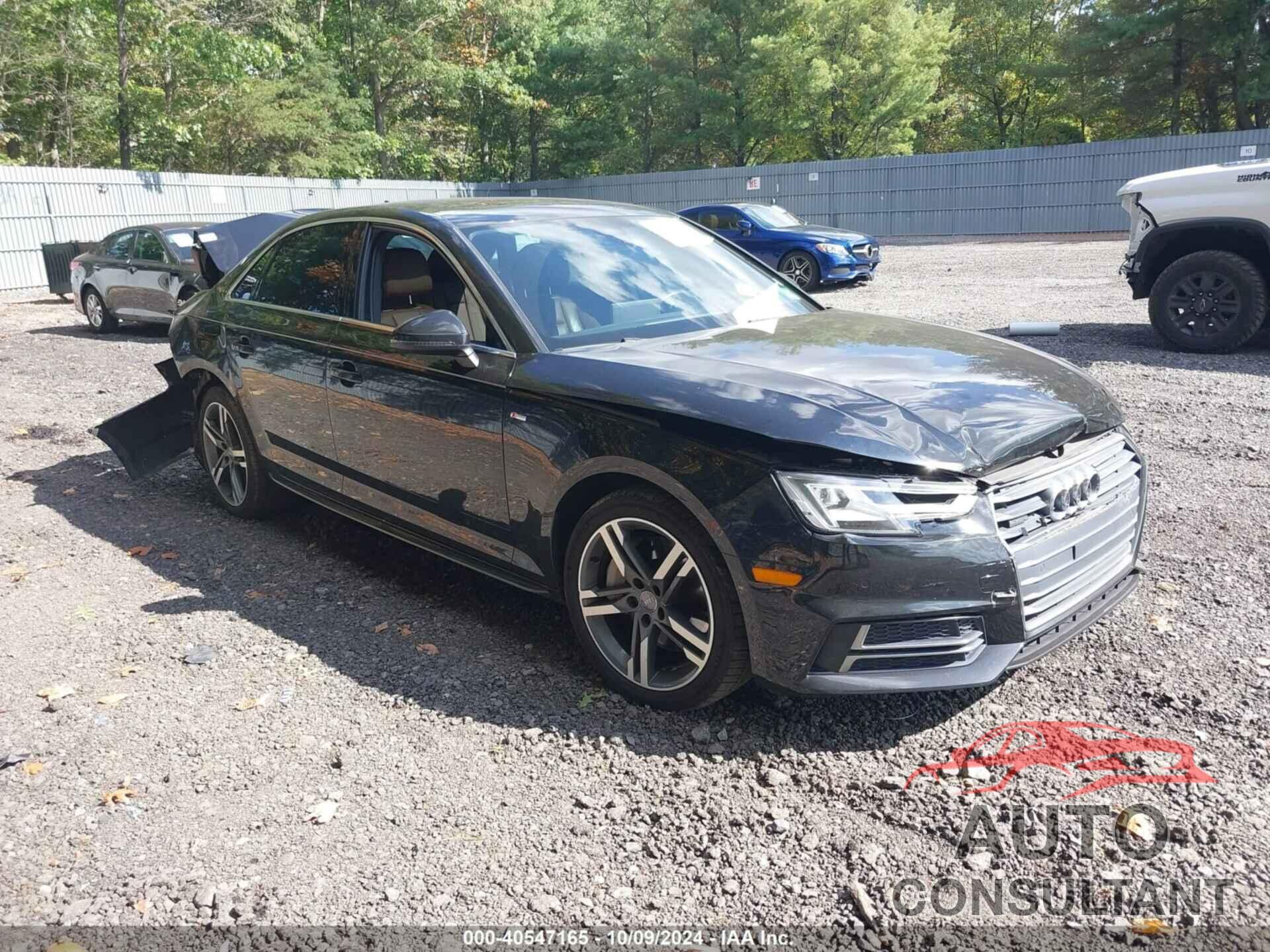 AUDI A4 2018 - WAUENAF42JN008237