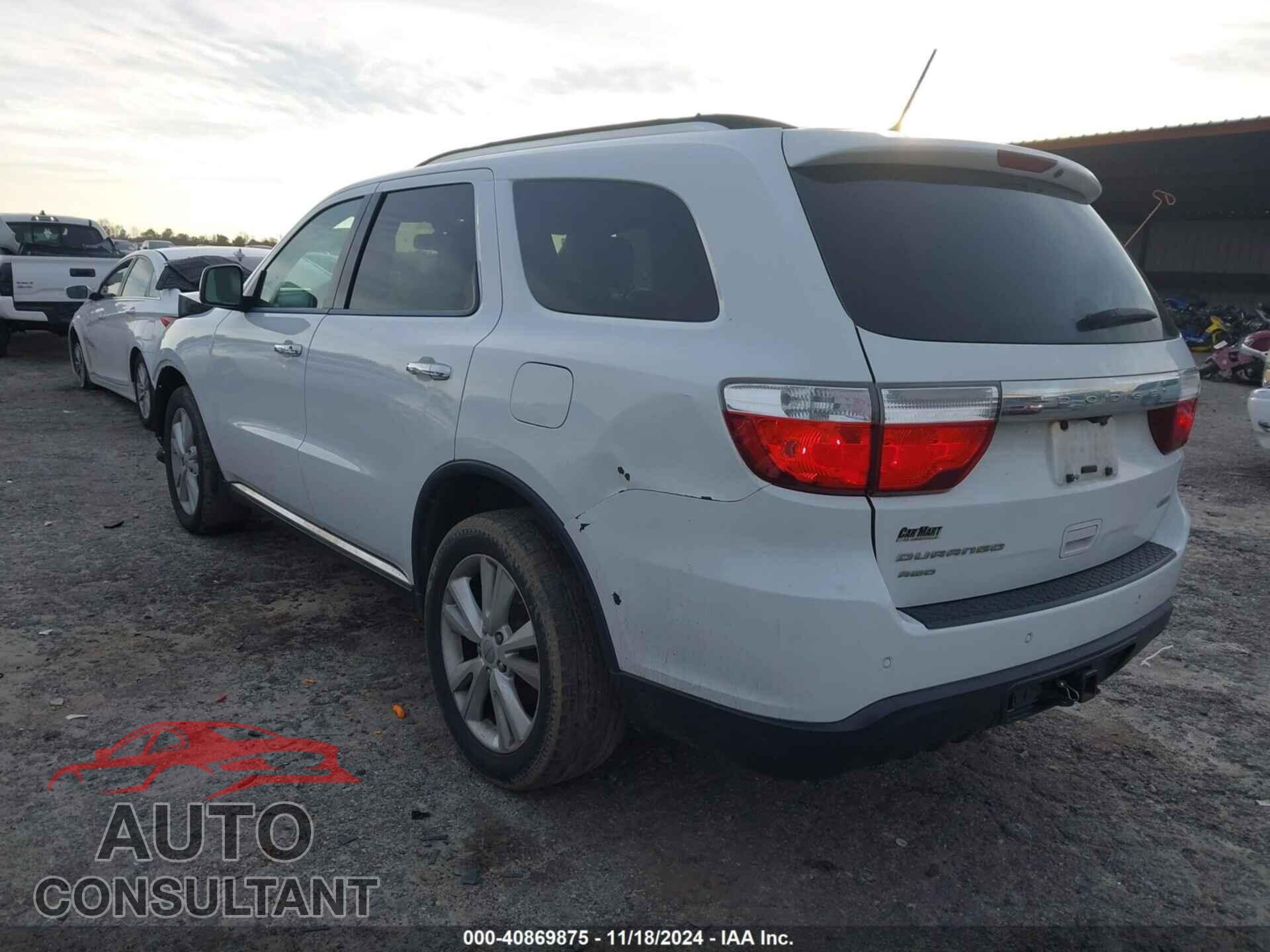 DODGE DURANGO 2013 - 1C4RDJDG4DC654304