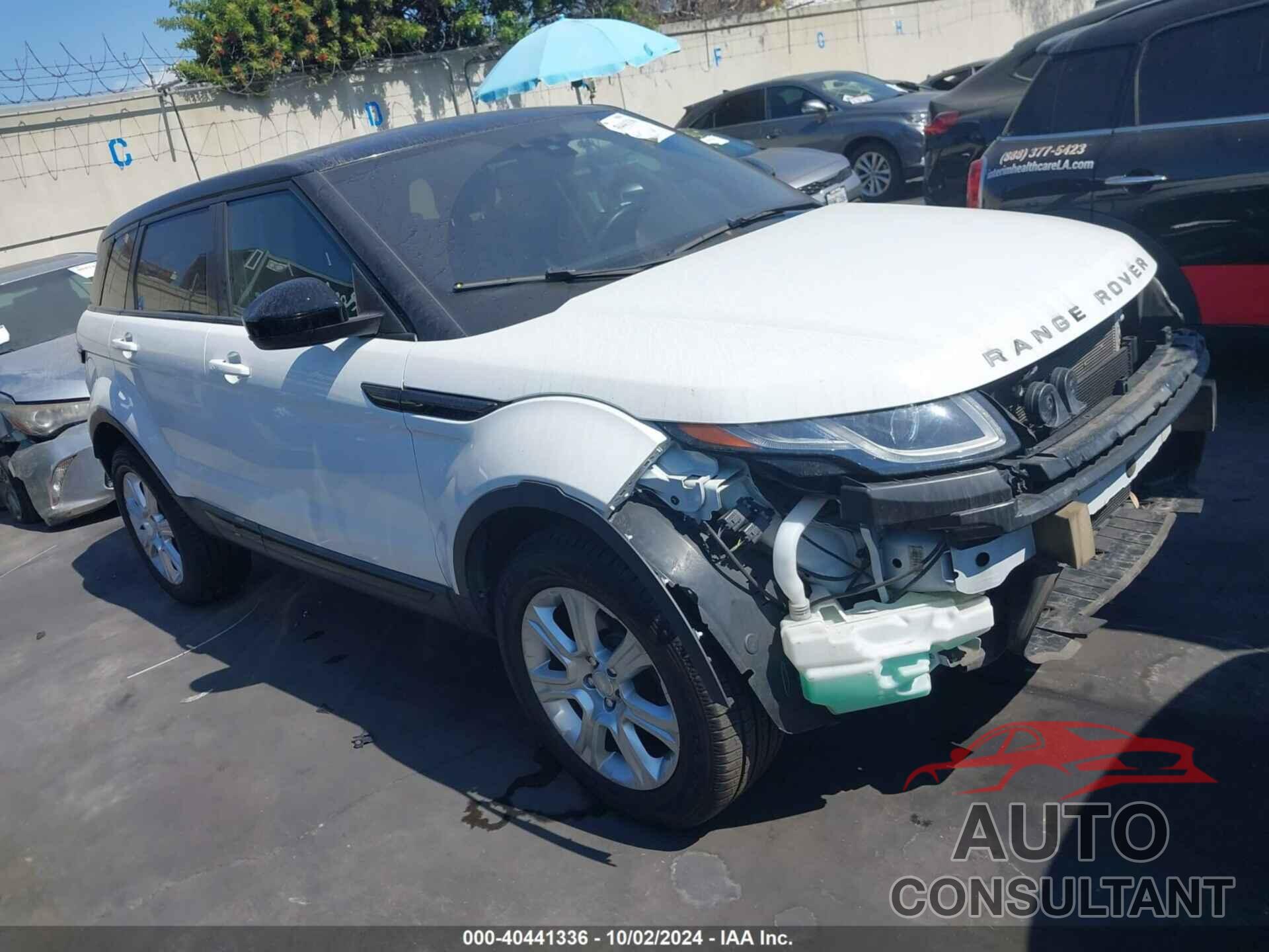 LAND ROVER RANGE ROVER EVOQUE 2018 - SALVP2RXXJH317311