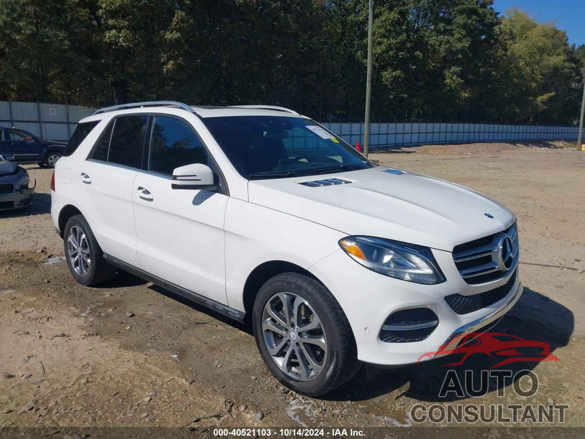 MERCEDES-BENZ GLE 350 2016 - 4JGDA5JB5GA689156