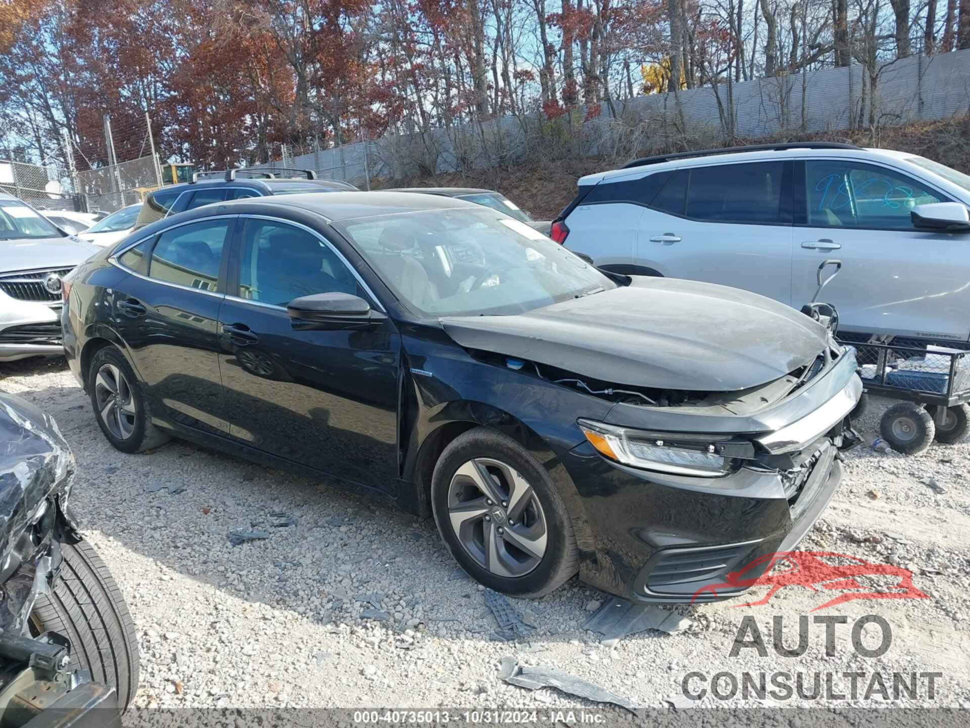 HONDA INSIGHT 2019 - 19XZE4F50KE031746