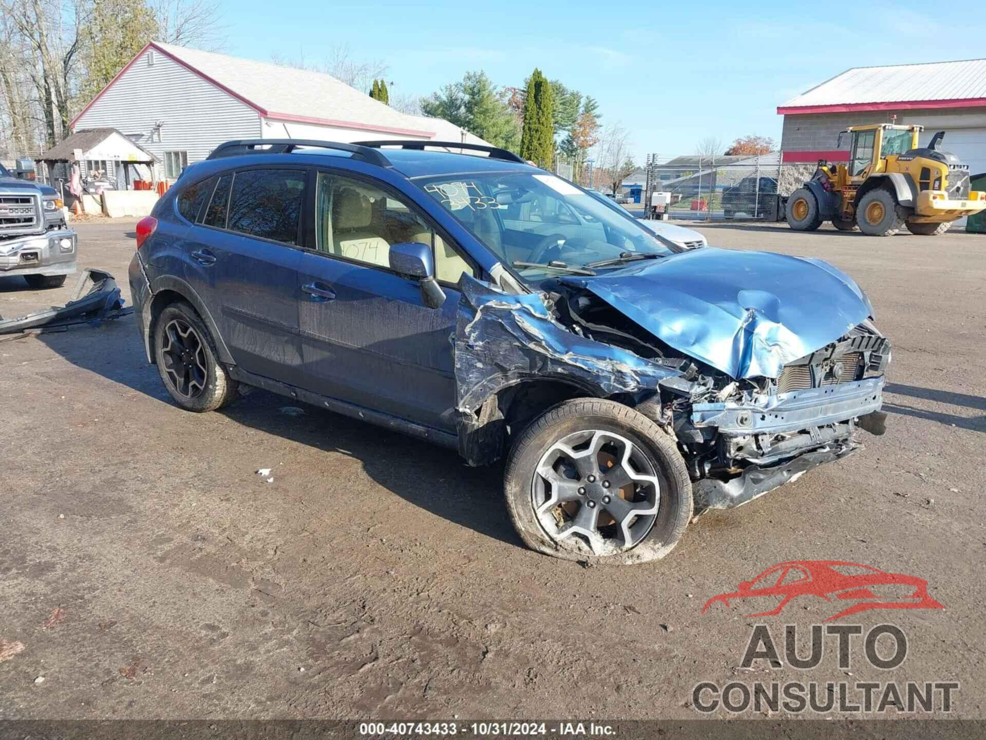 SUBARU XV CROSSTREK 2014 - JF2GPAKC3EH336355