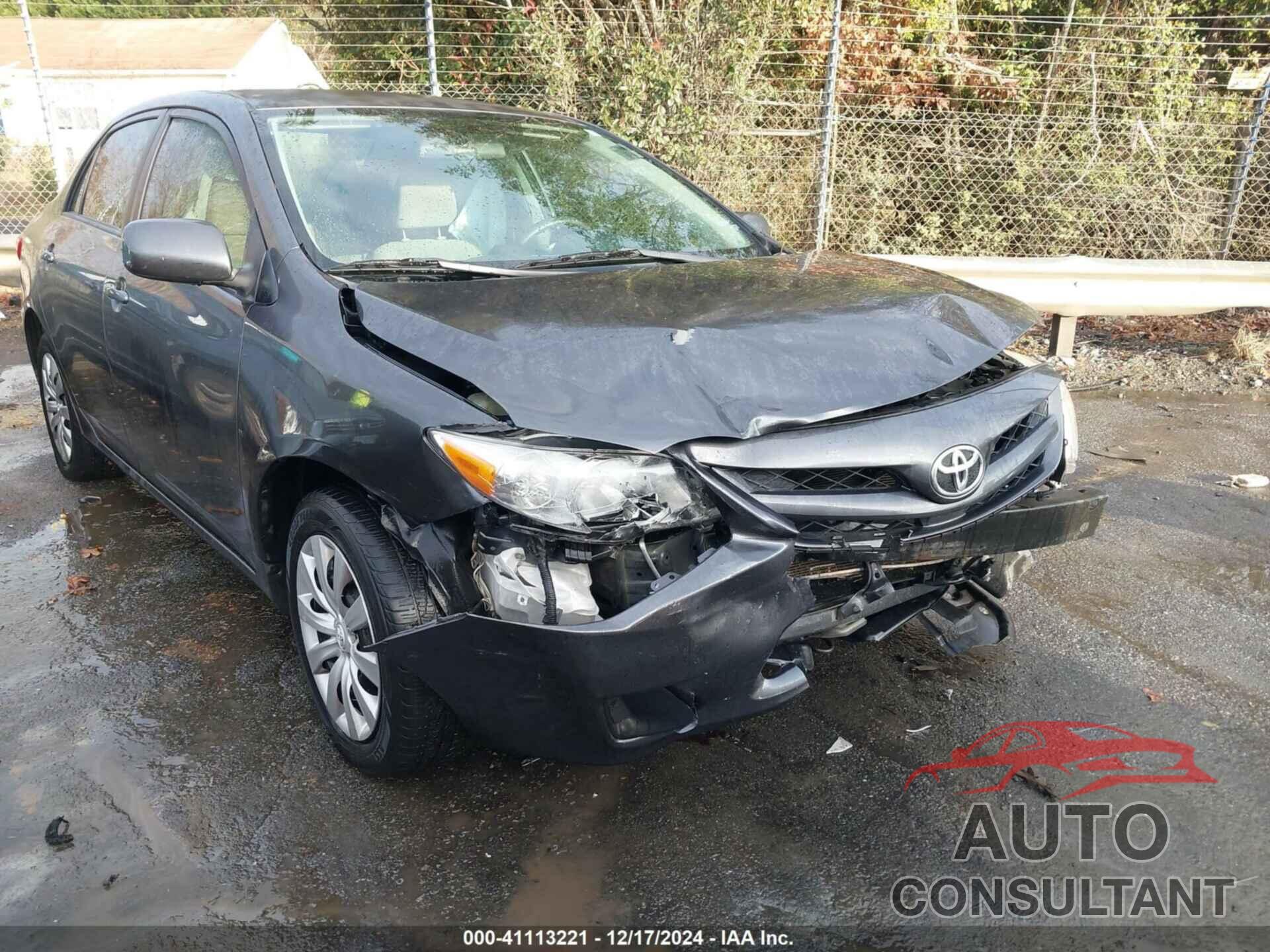 TOYOTA COROLLA 2012 - 2T1BU4EE5CC827592