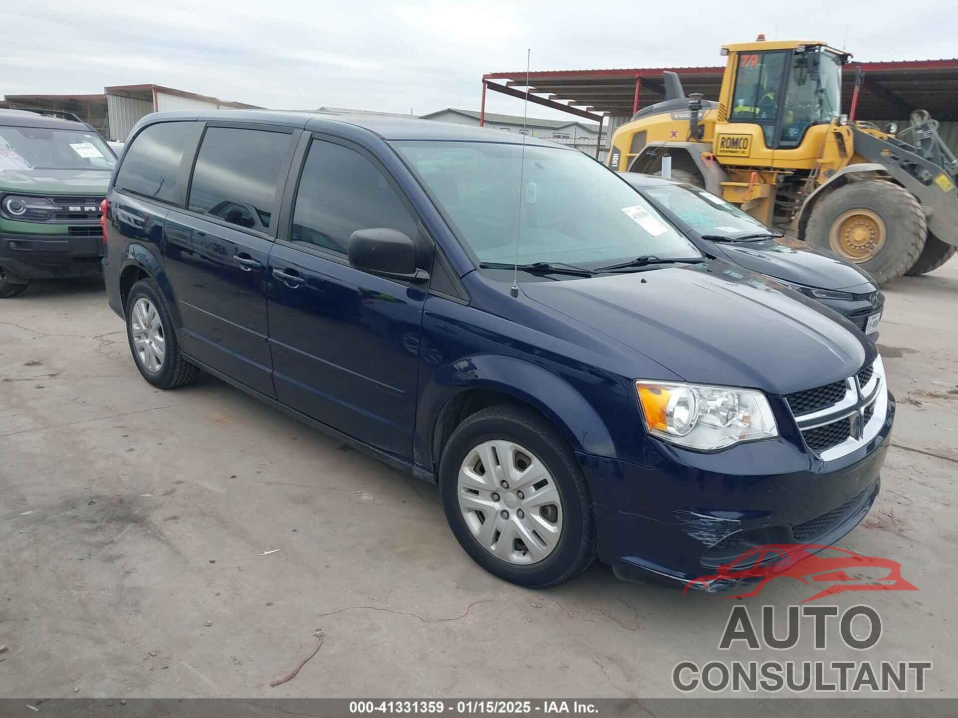 DODGE GRAND CARAVAN 2015 - 2C4RDGBGXFR616348