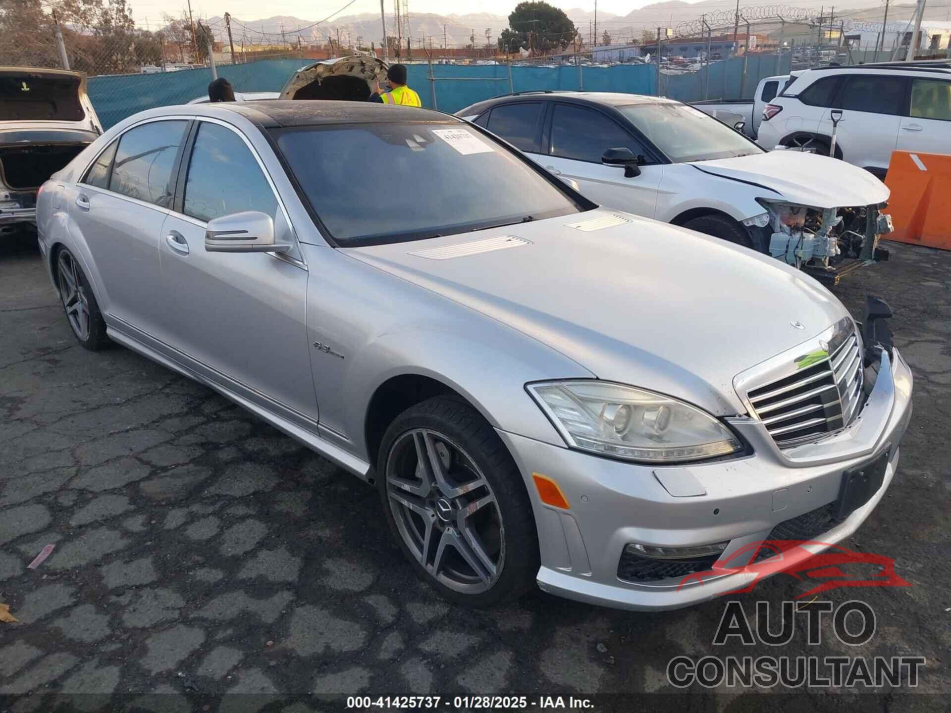 MERCEDES-BENZ S63AMG 2010 - WDDNG7HB9AA283595