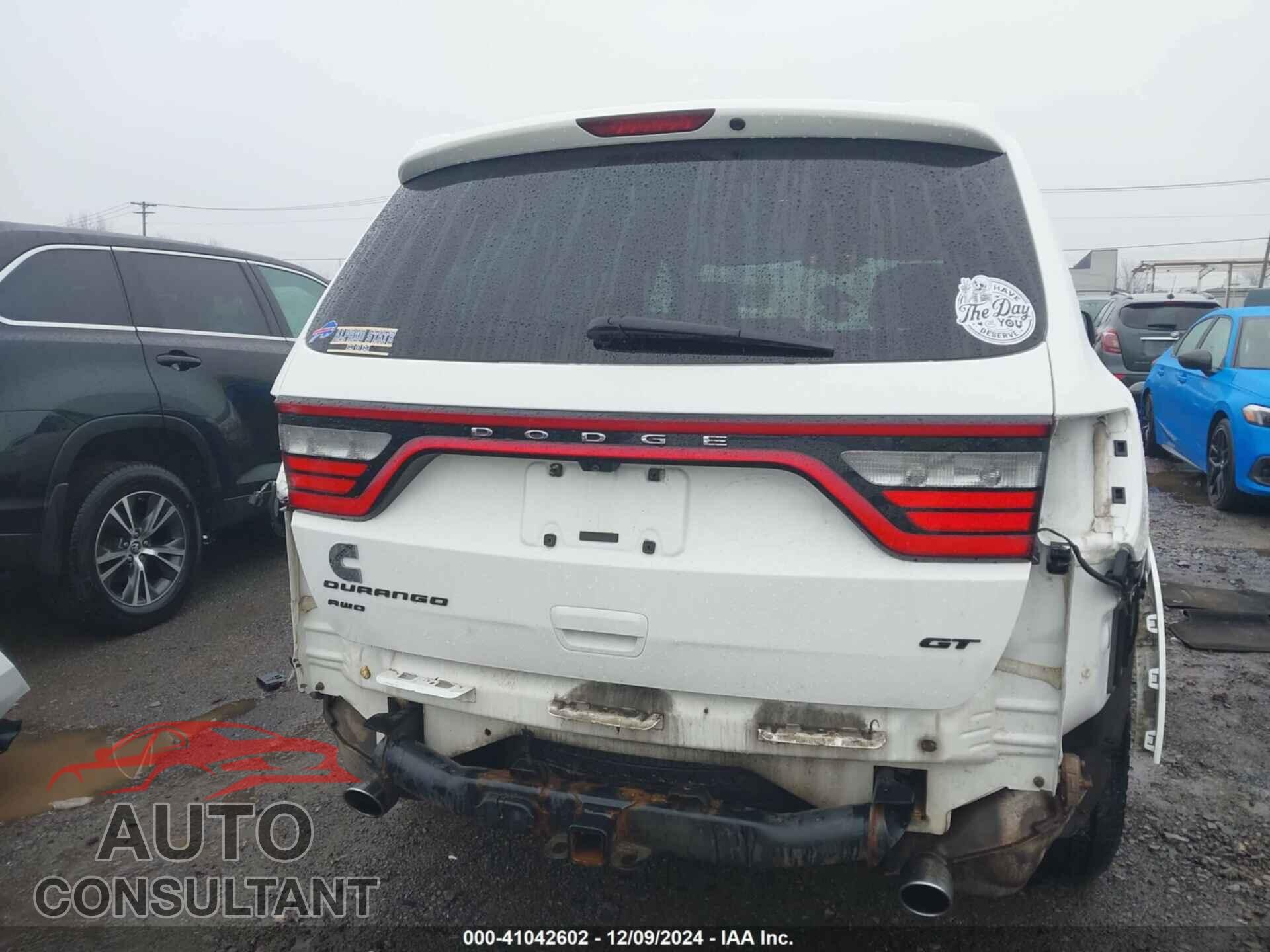DODGE DURANGO 2017 - 1C4RDJDG8HC657292