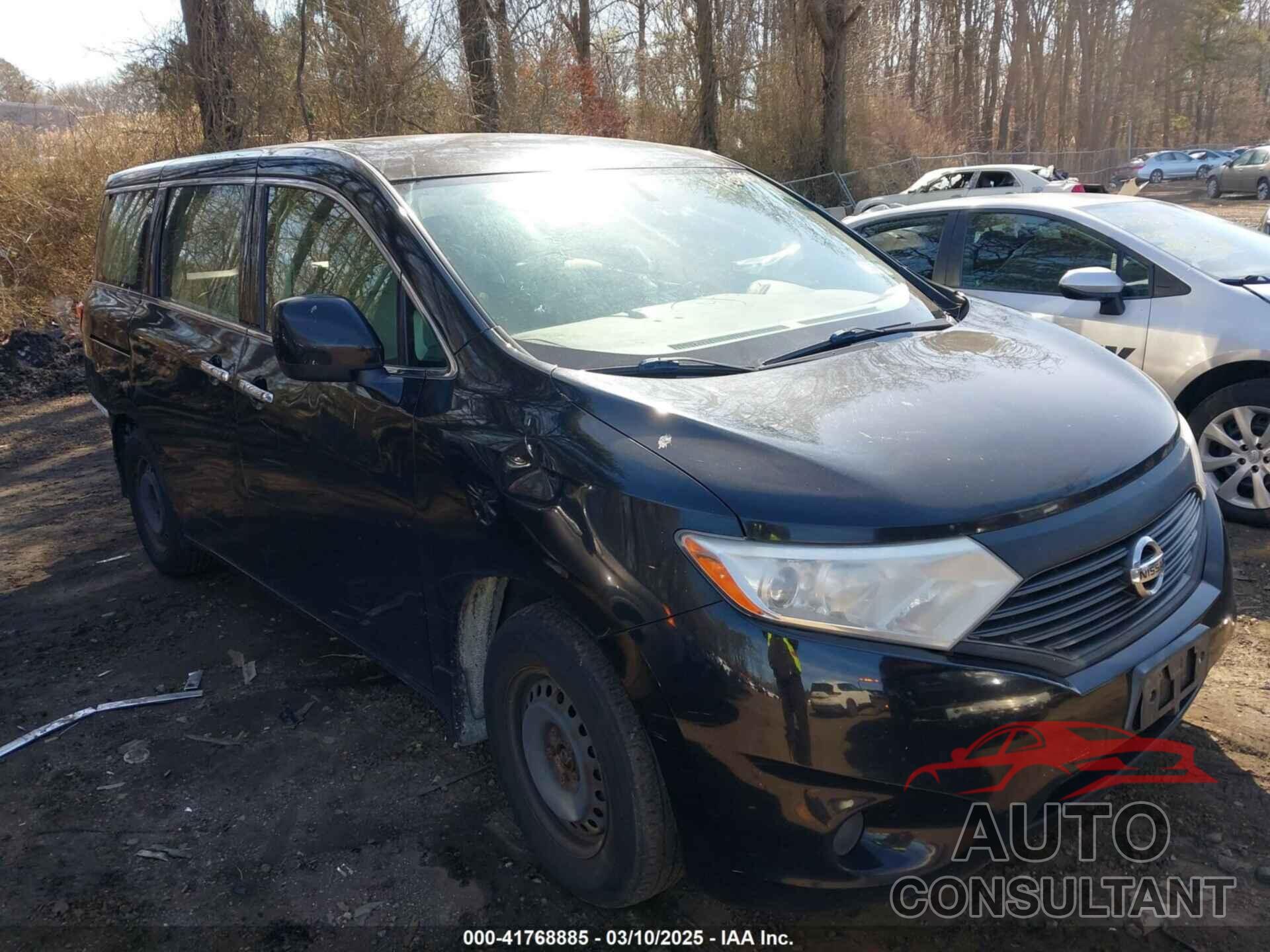 NISSAN QUEST 2015 - JN8AE2KP1F9122161