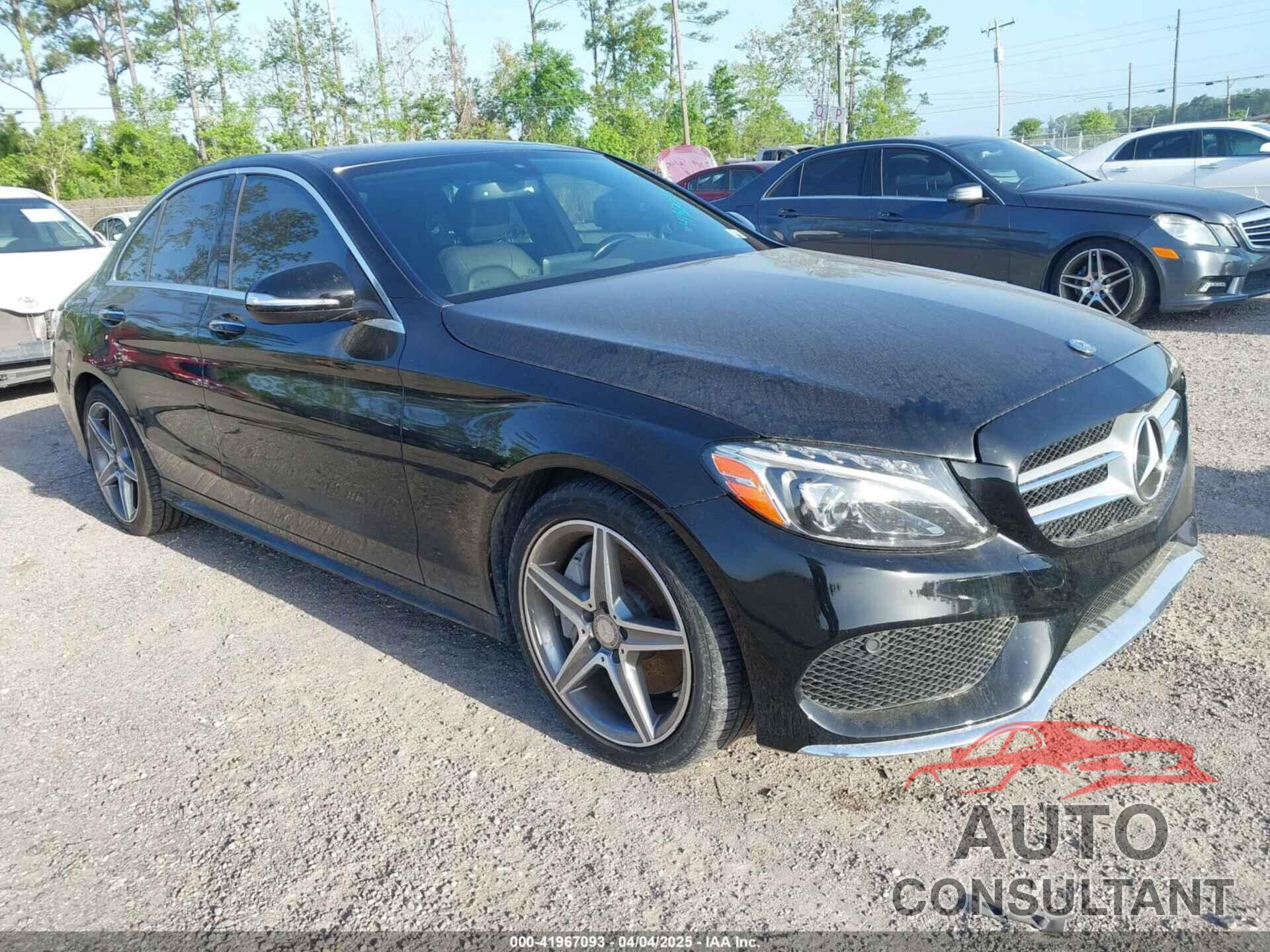 MERCEDES-BENZ C 300 2015 - 55SWF4JB6FU088268