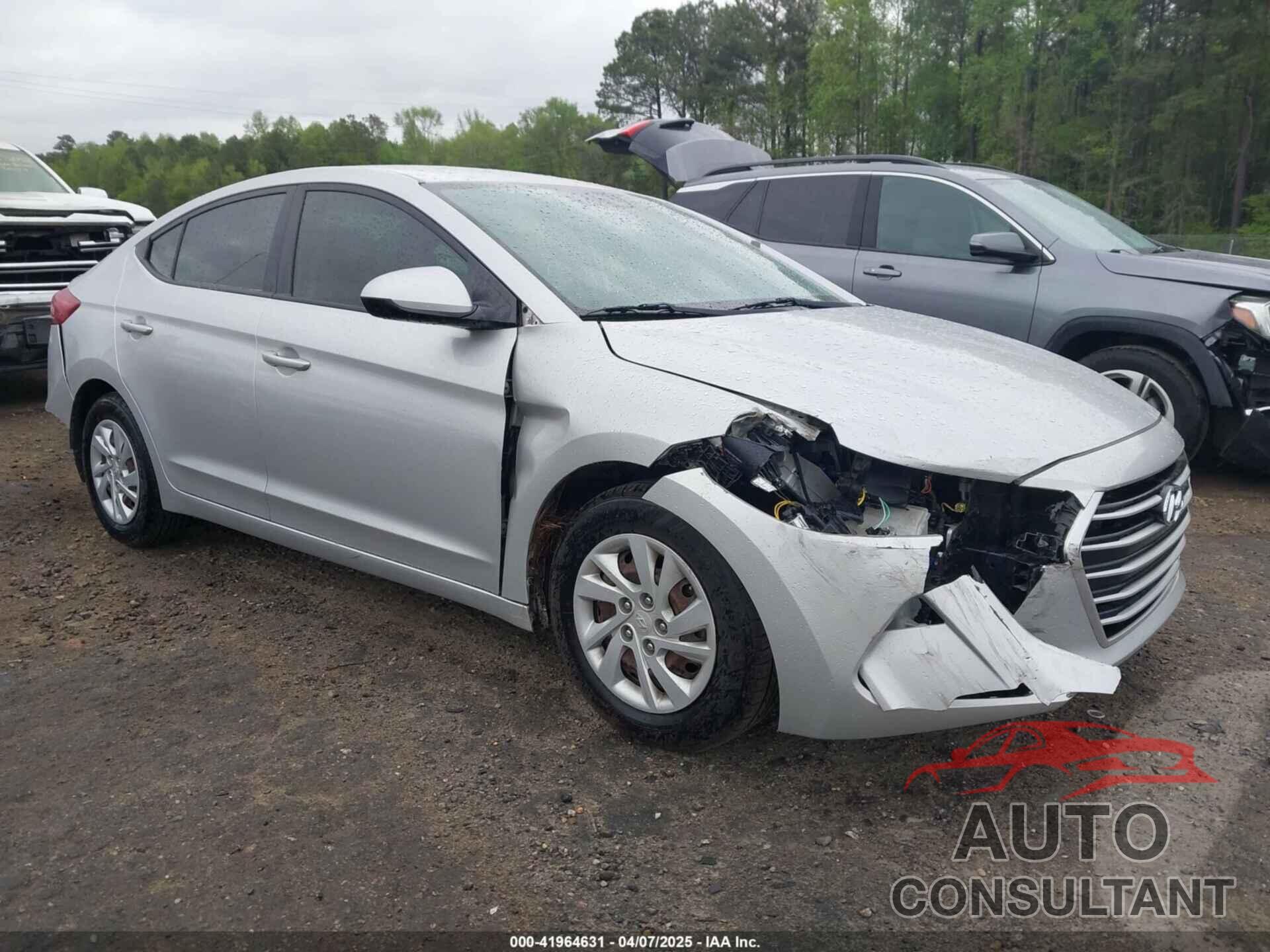 HYUNDAI ELANTRA 2017 - 5NPD74LFXHH060306