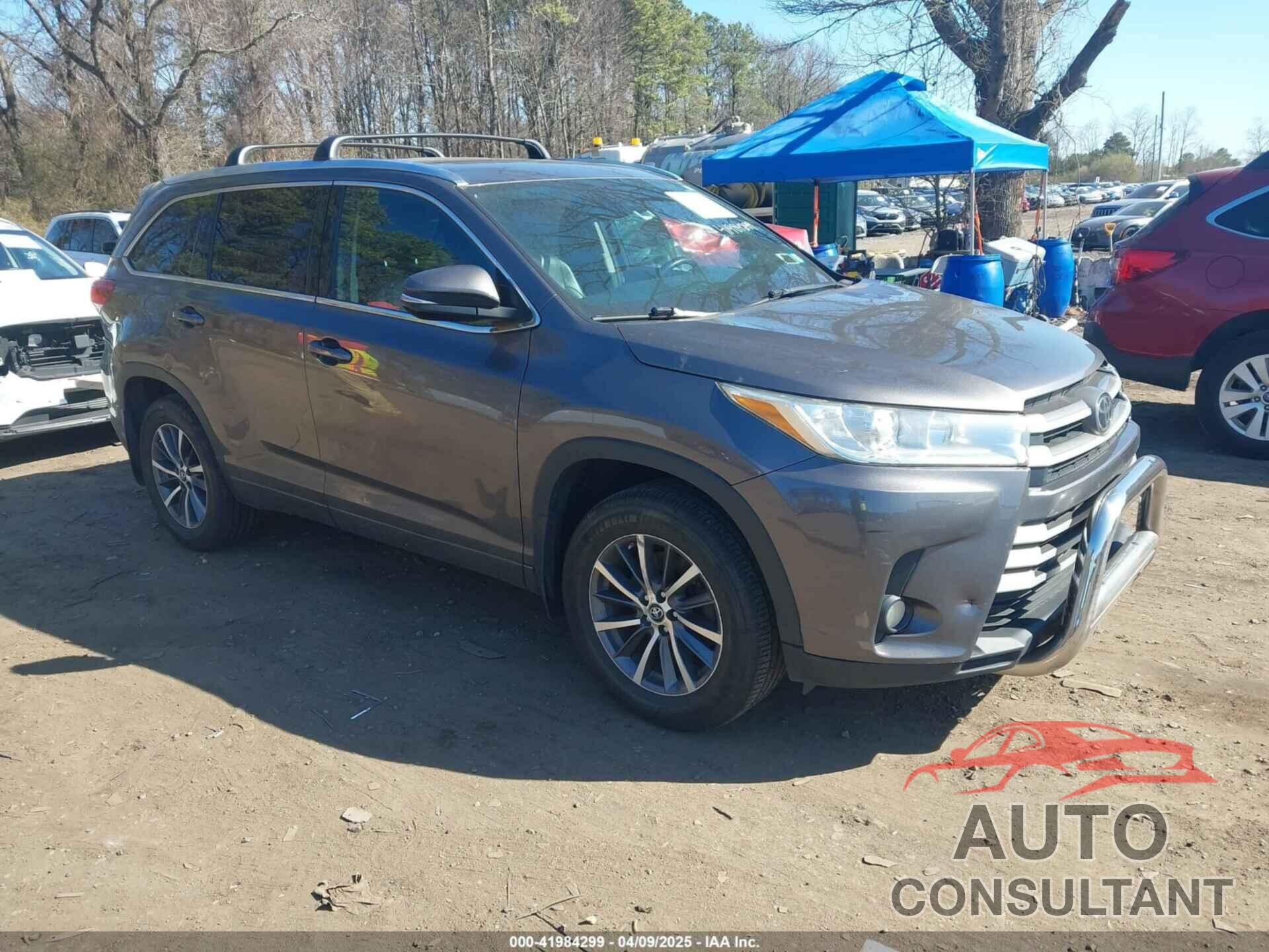 TOYOTA HIGHLANDER 2017 - 5TDJZRFH6HS366307