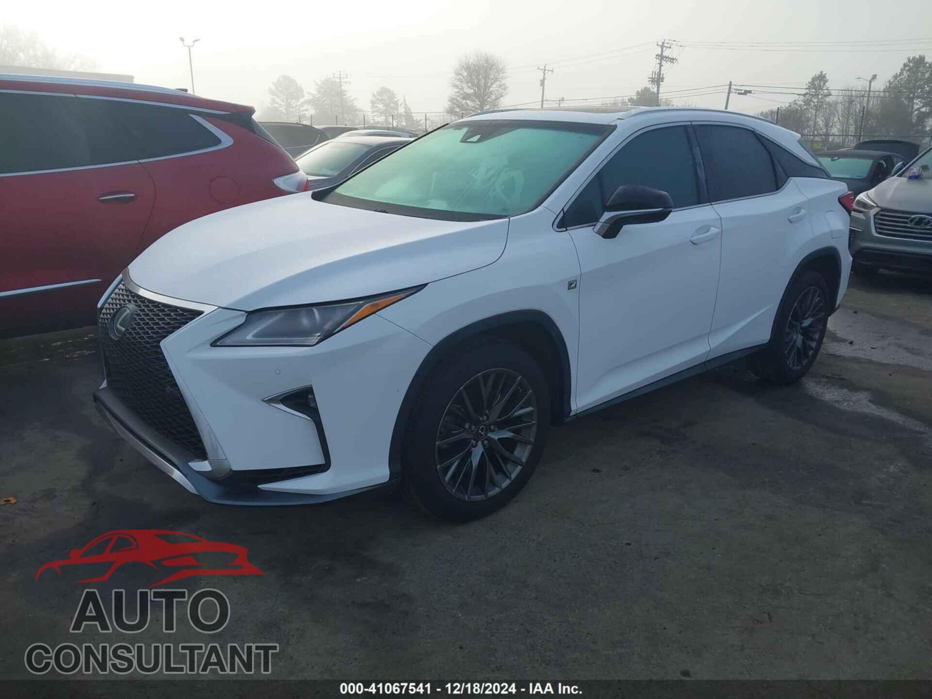 LEXUS RX 2017 - 2T2BZMCA8HC121074