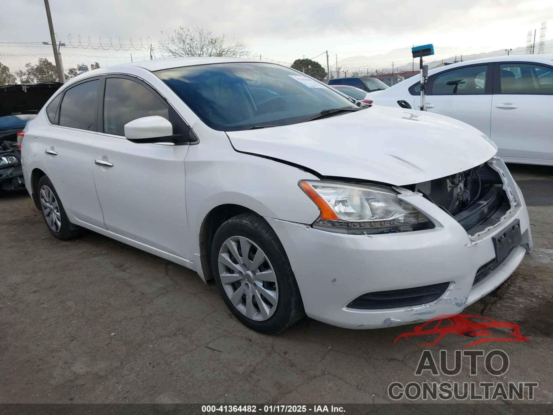 NISSAN SENTRA 2013 - 3N1AB7AP5DL709893