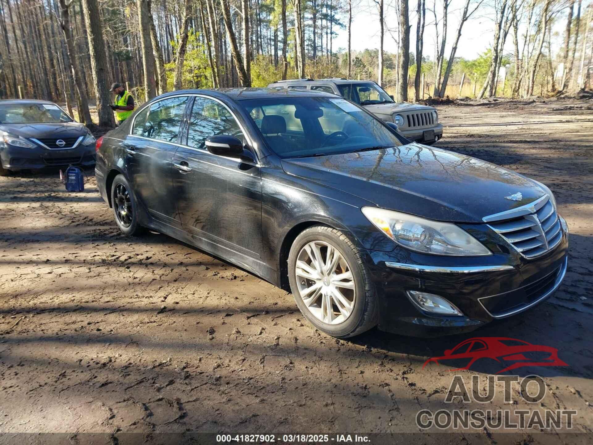 HYUNDAI GENESIS 2012 - KMHGC4DD6CU173198