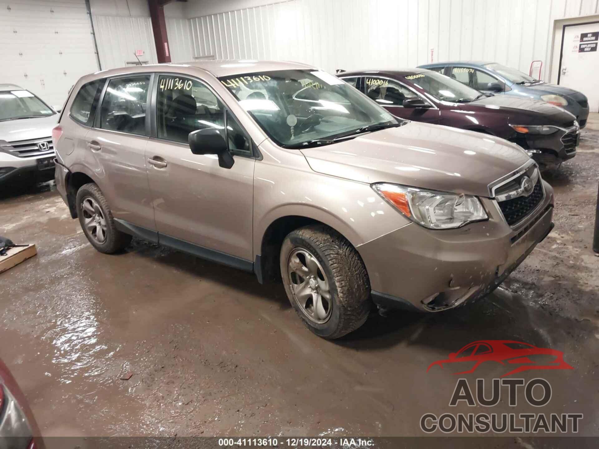 SUBARU FORESTER 2015 - JF2SJAAC2FH811573