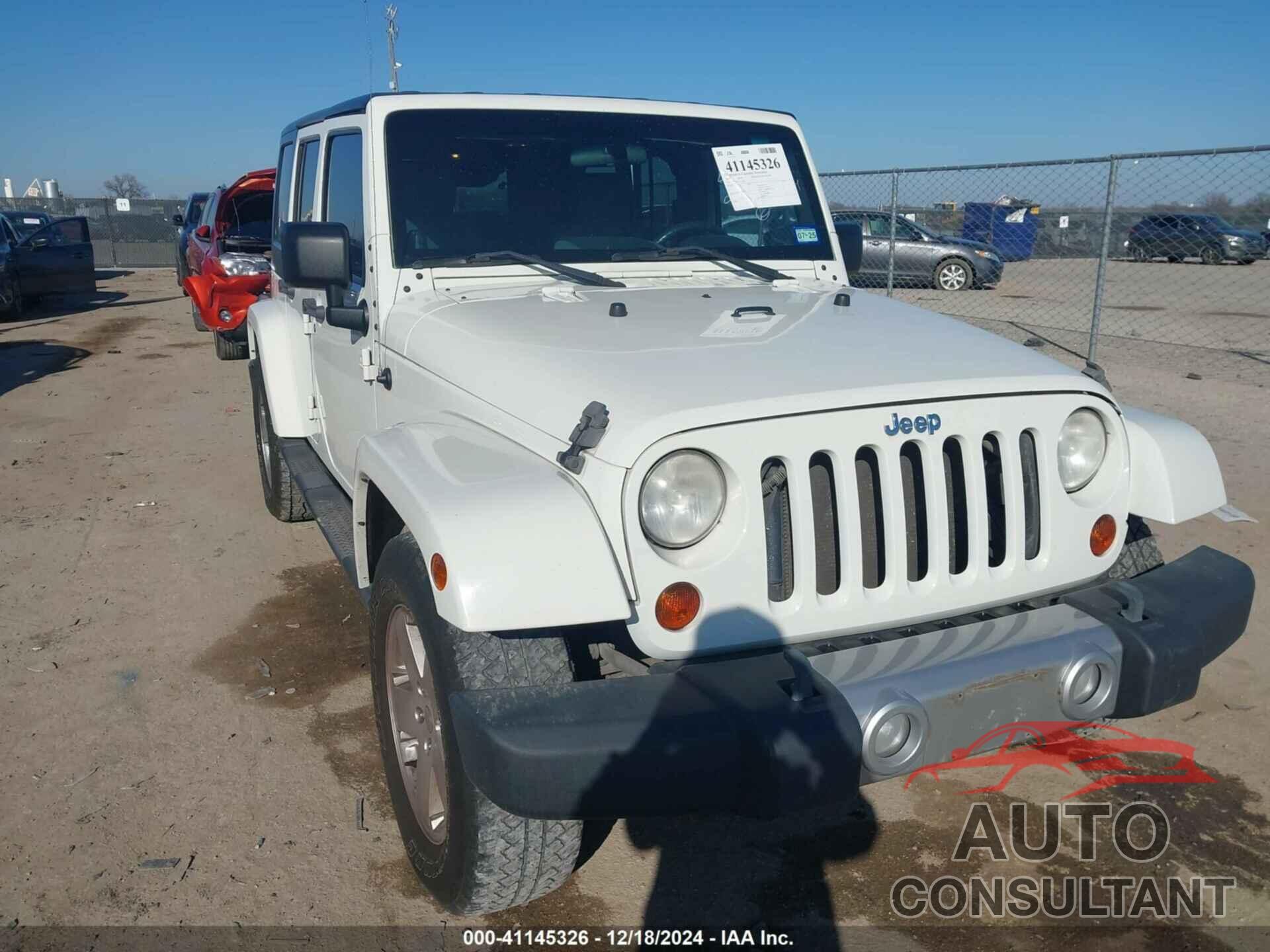 JEEP WRANGLER UNLIMITED 2010 - 1J4BB5H11AL216365