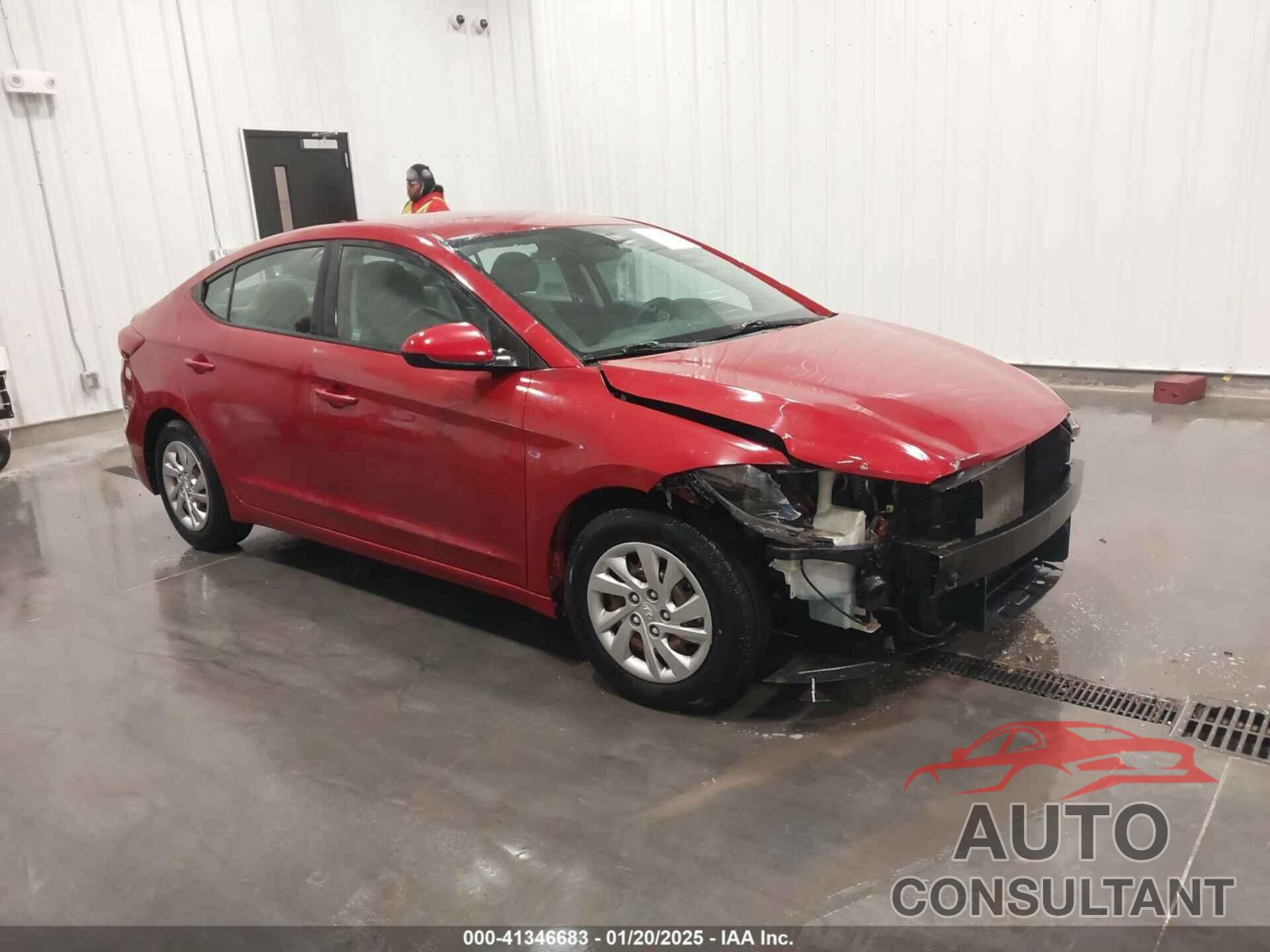 HYUNDAI ELANTRA 2017 - KMHD74LF3HU084528