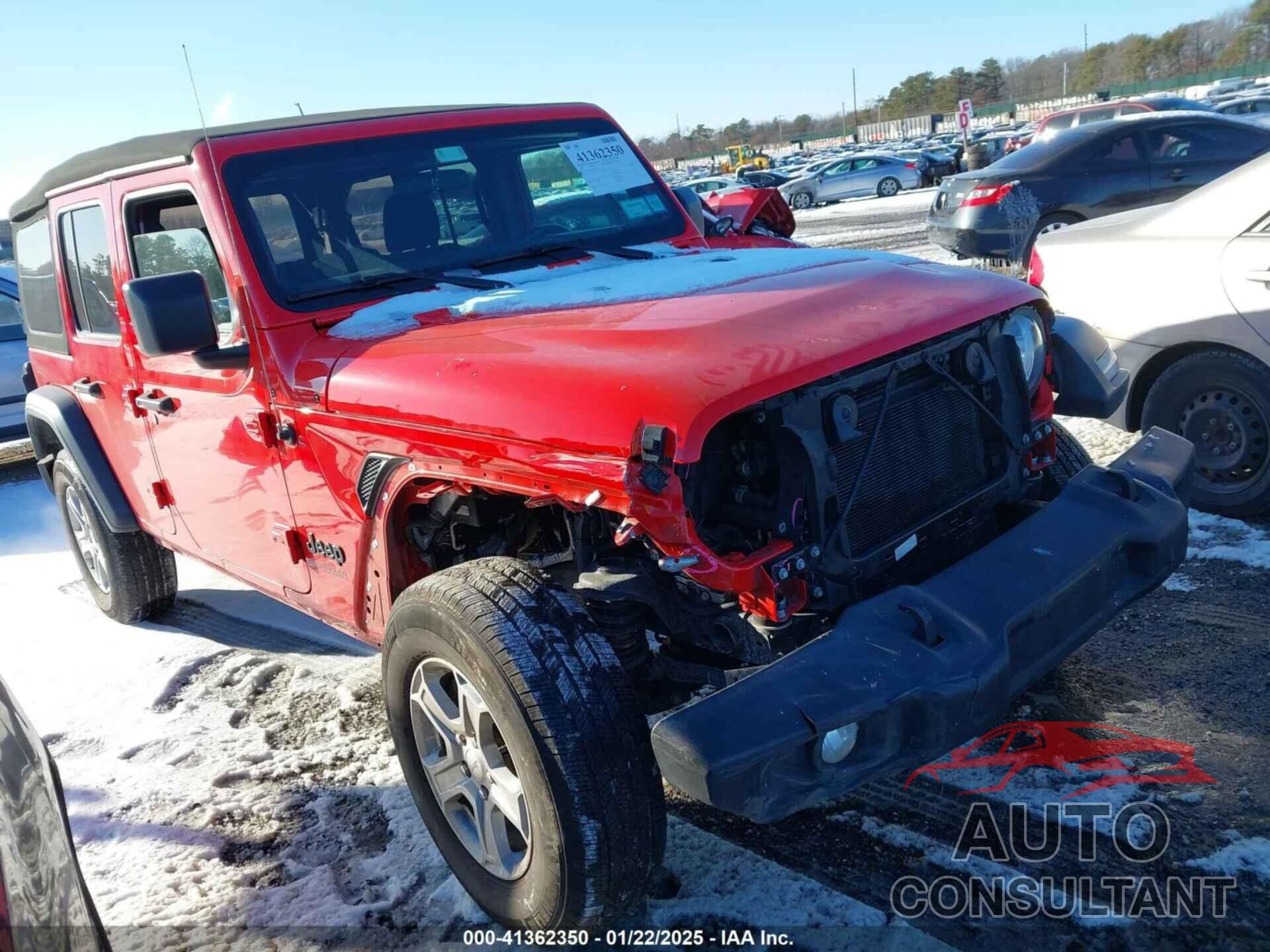 JEEP WRANGLER UNLIMITED 2022 - 1C4HJXDN4NW128132