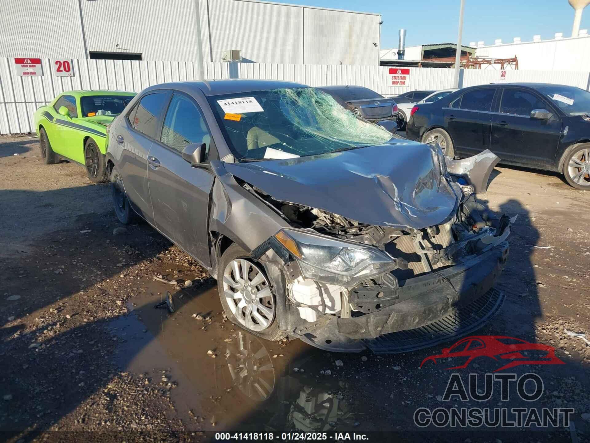 TOYOTA COROLLA 2016 - 5YFBURHE2GP431490