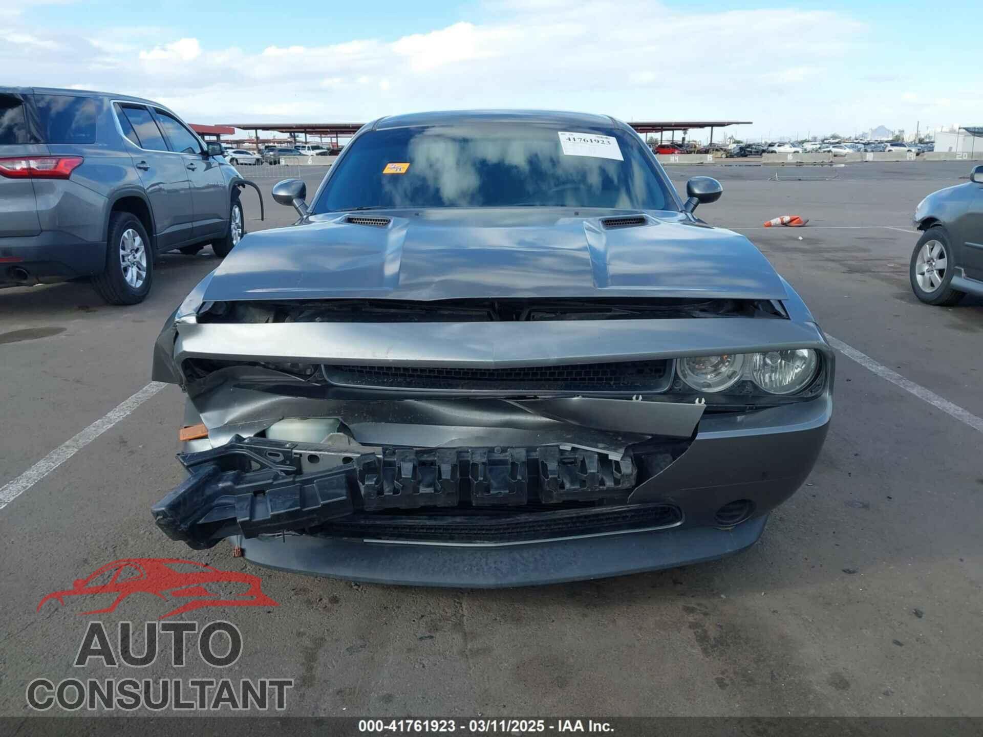DODGE CHALLENGER 2012 - 2C3CDYAGXCH214316