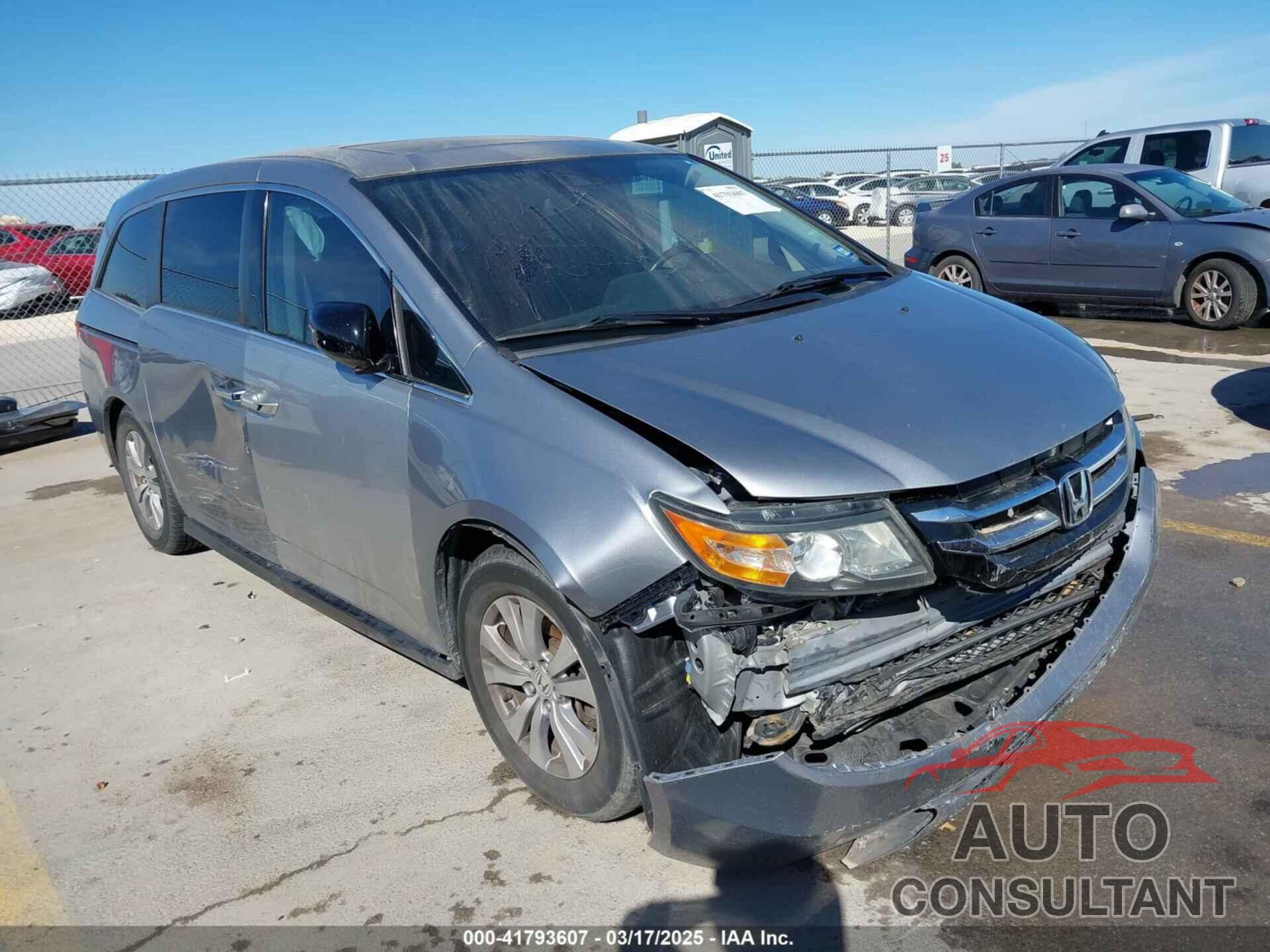 HONDA ODYSSEY 2016 - 5FNRL5H62GB037633