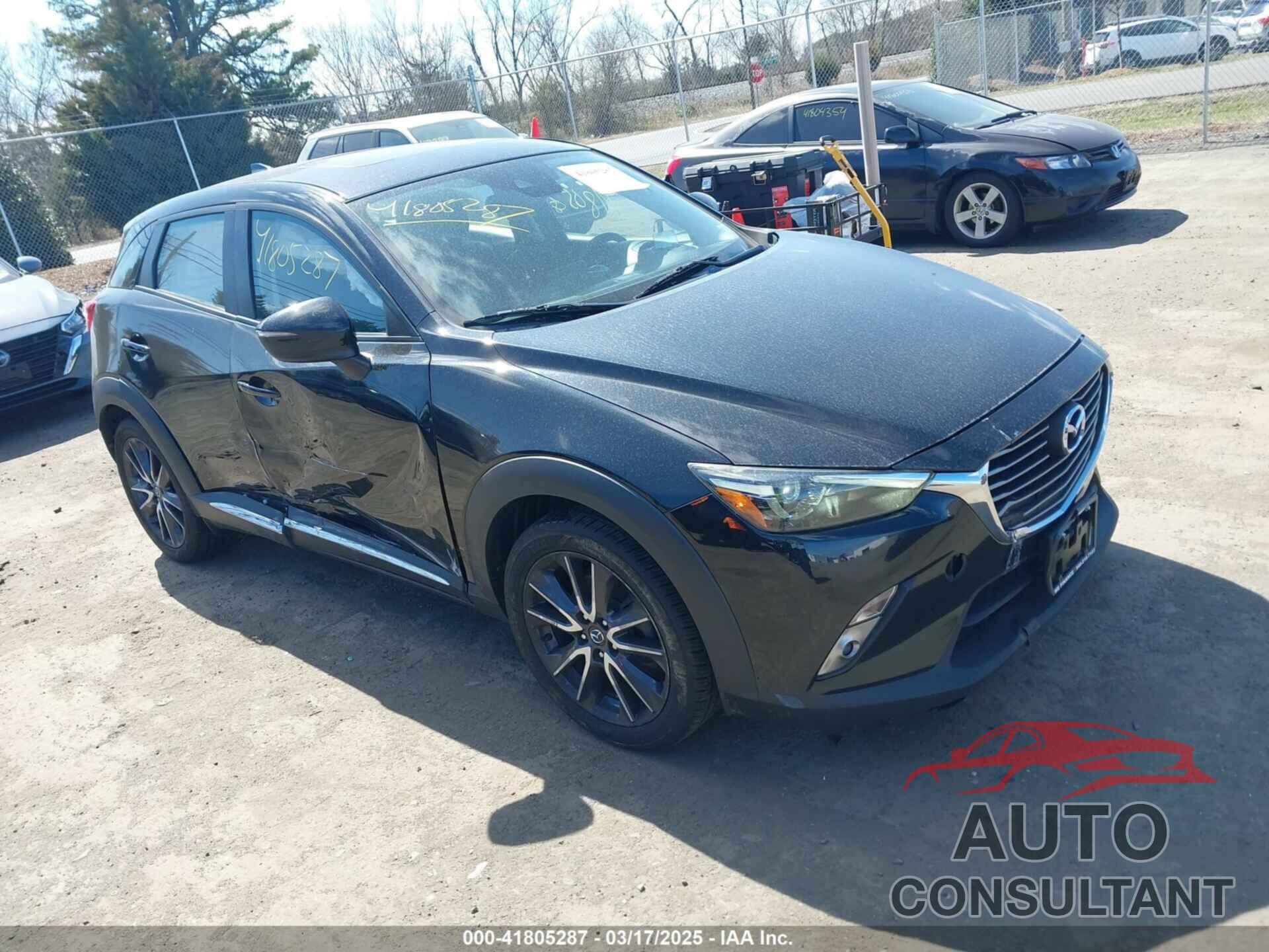 MAZDA CX-3 2018 - JM1DKFD75J0312662
