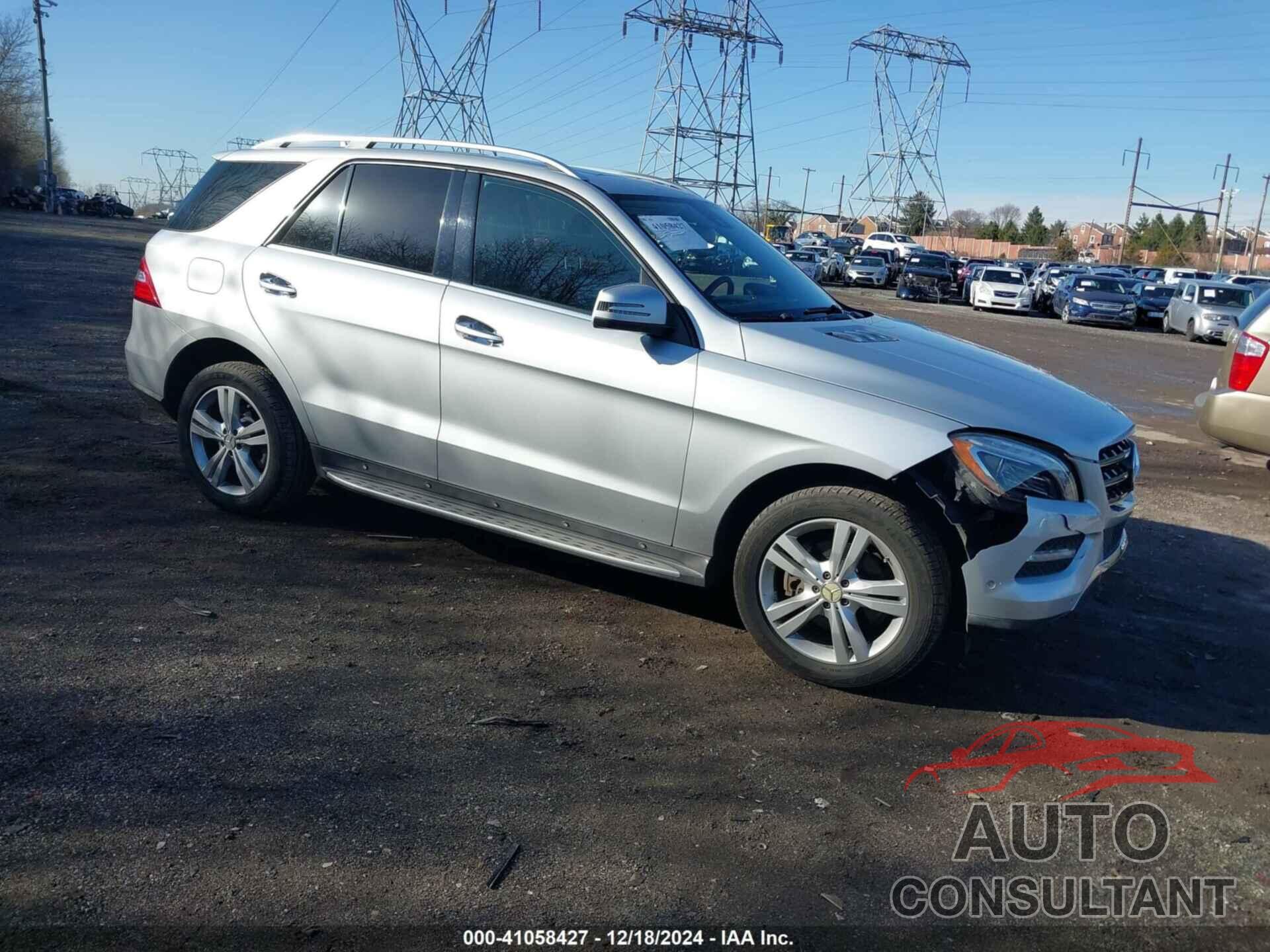 MERCEDES-BENZ ML 350 2014 - 4JGDA5HB4EA361987