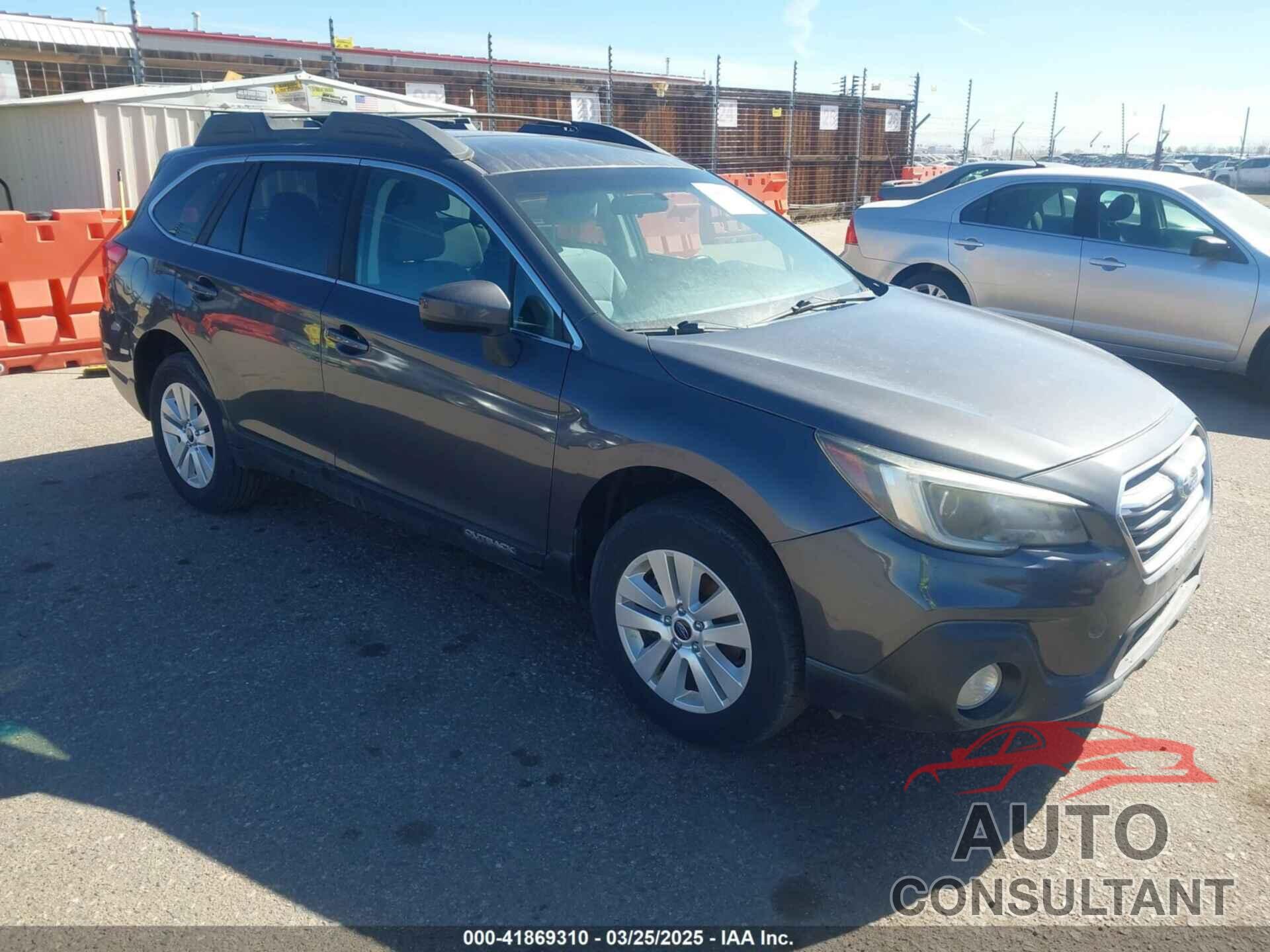 SUBARU OUTBACK 2018 - 4S4BSACCXJ3280987