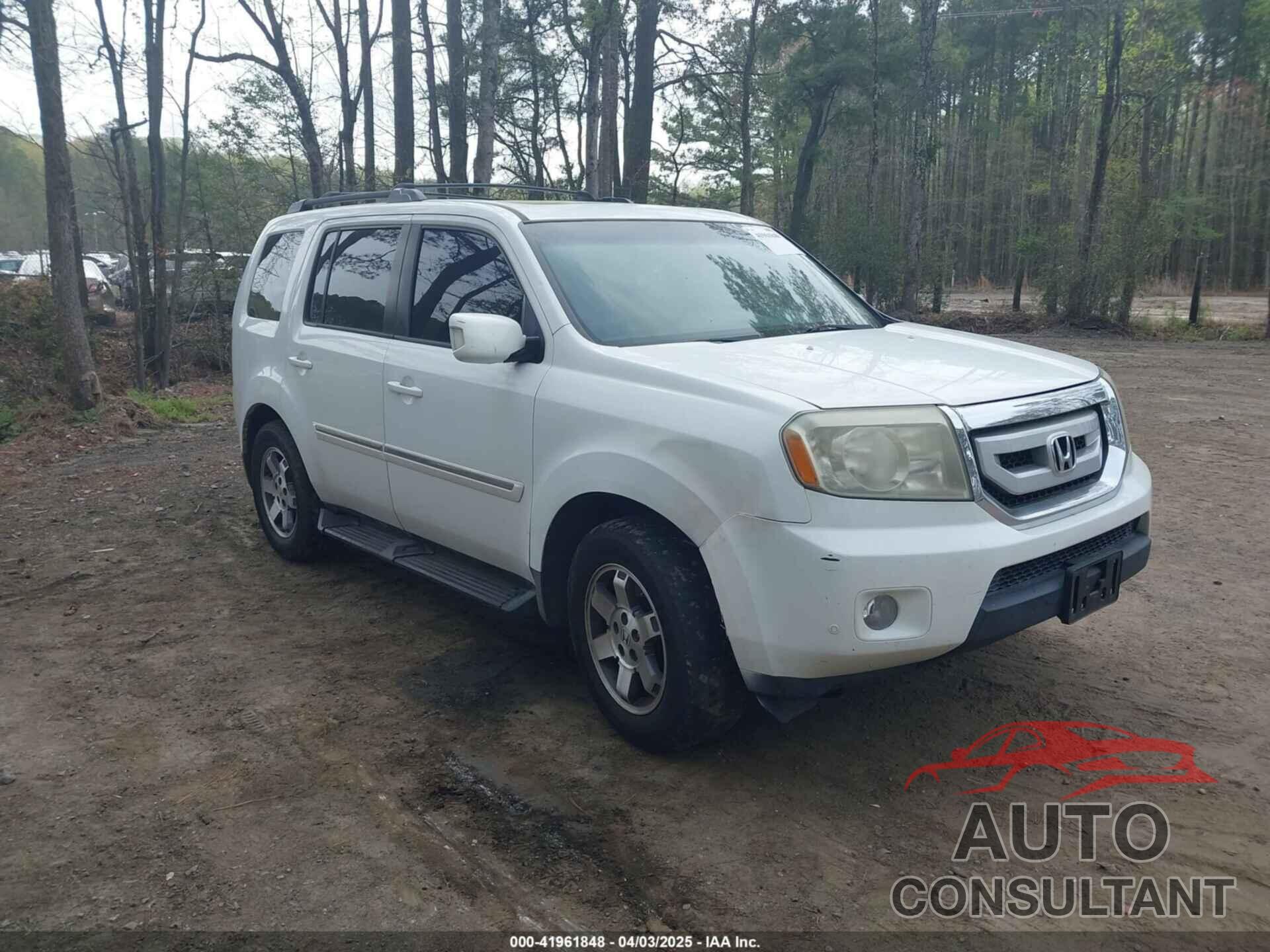 HONDA PILOT 2009 - 5FNYF389X9B008689