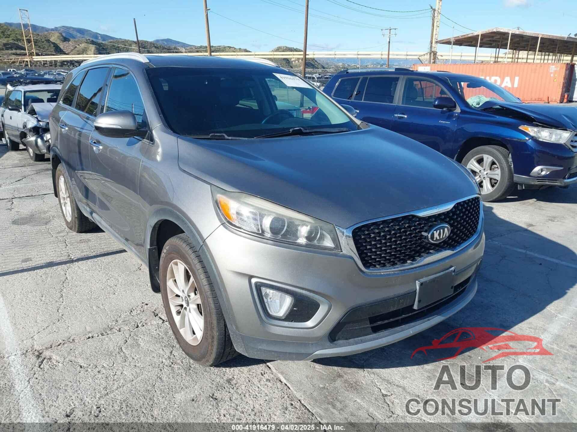 KIA SORENTO 2016 - 5XYPH4A54GG093439