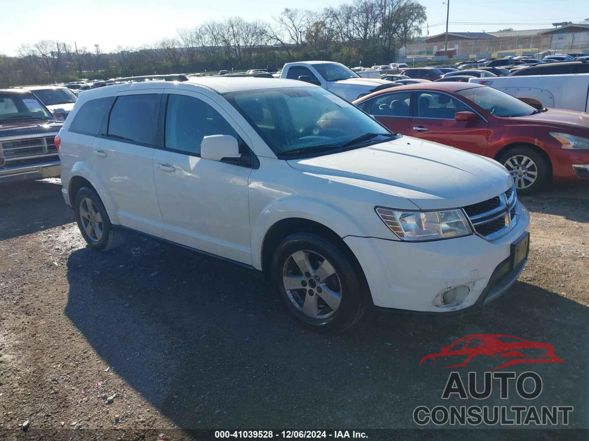 DODGE JOURNEY 2012 - 3C4PDCBG1CT202190