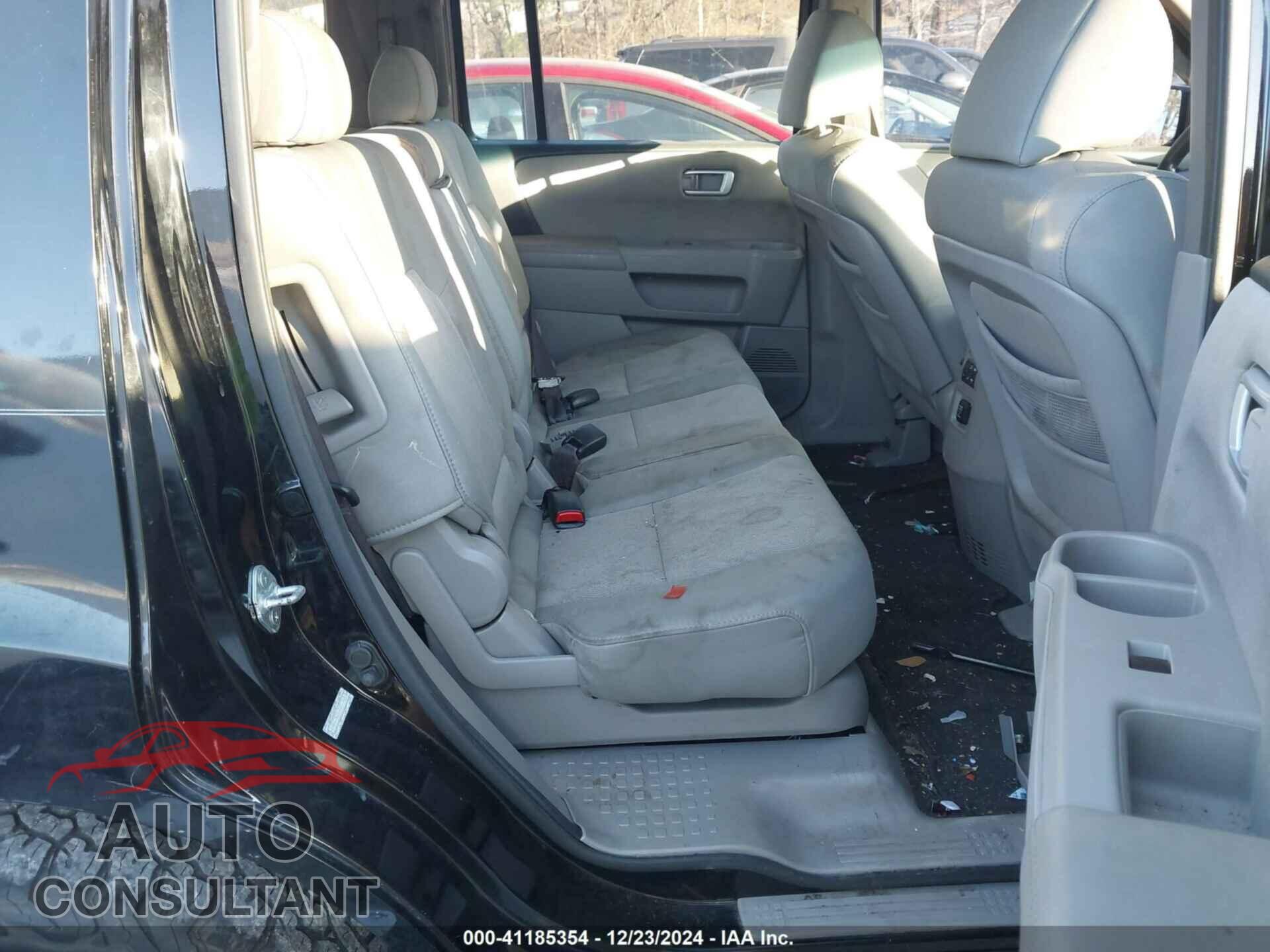 HONDA PILOT 2011 - 5FNYF3H2XBB007762