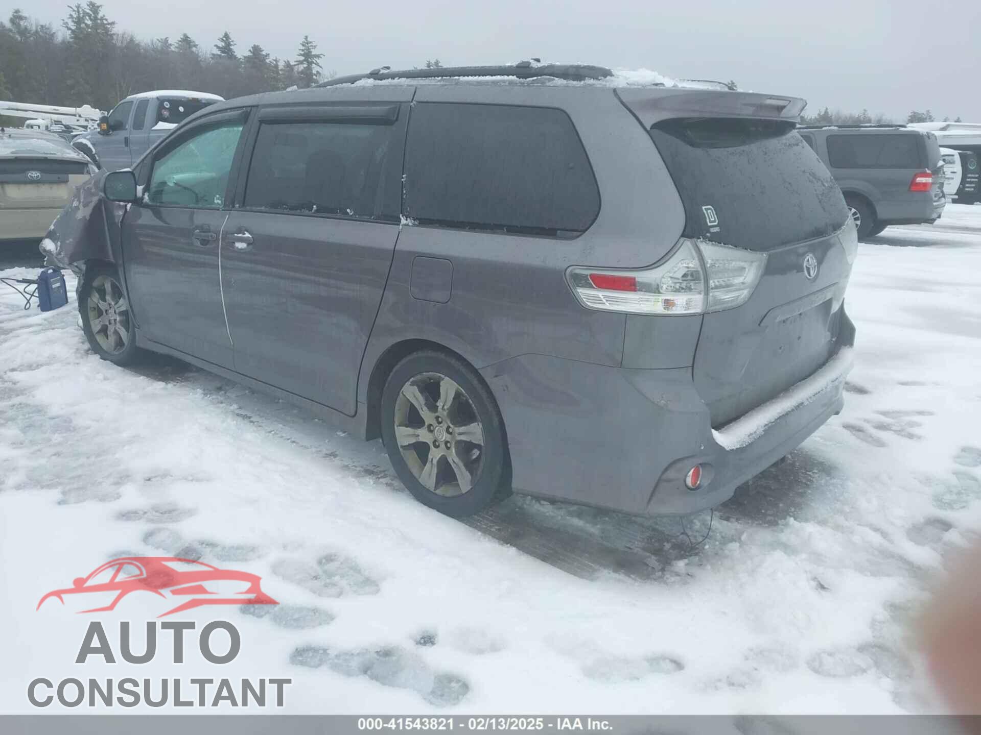 TOYOTA SIENNA 2012 - 5TDXK3DC4CS176338