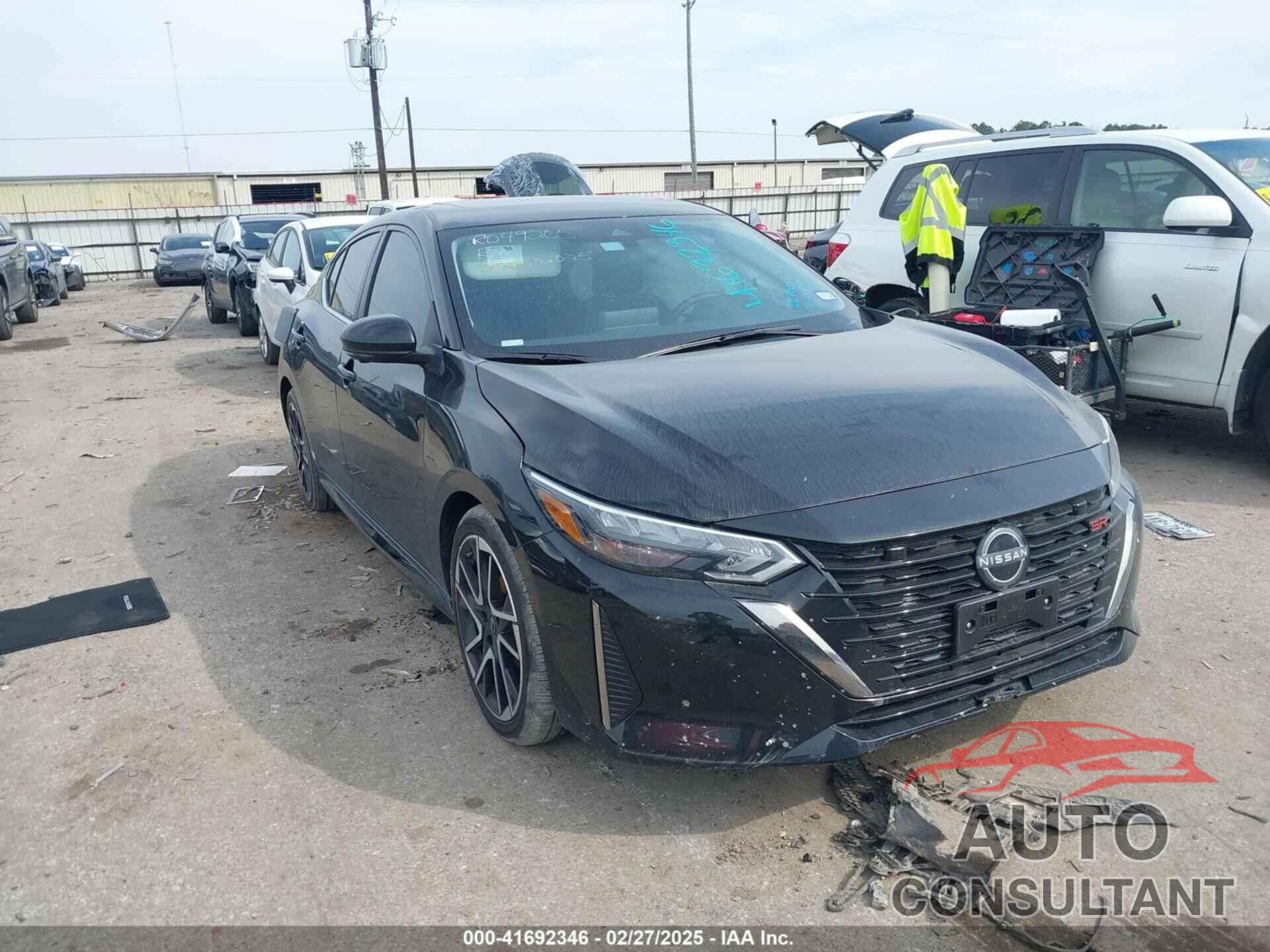 NISSAN SENTRA 2025 - 3N1AB8DV9SY222356