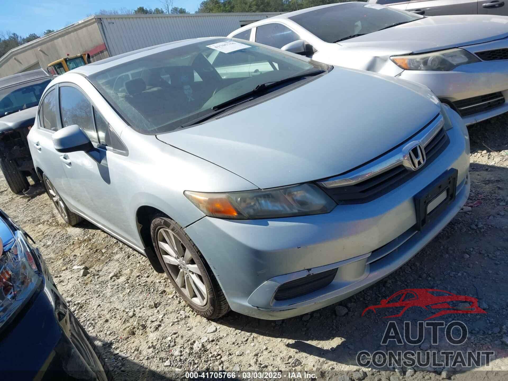 HONDA CIVIC 2012 - 19XFB2F82CE010764