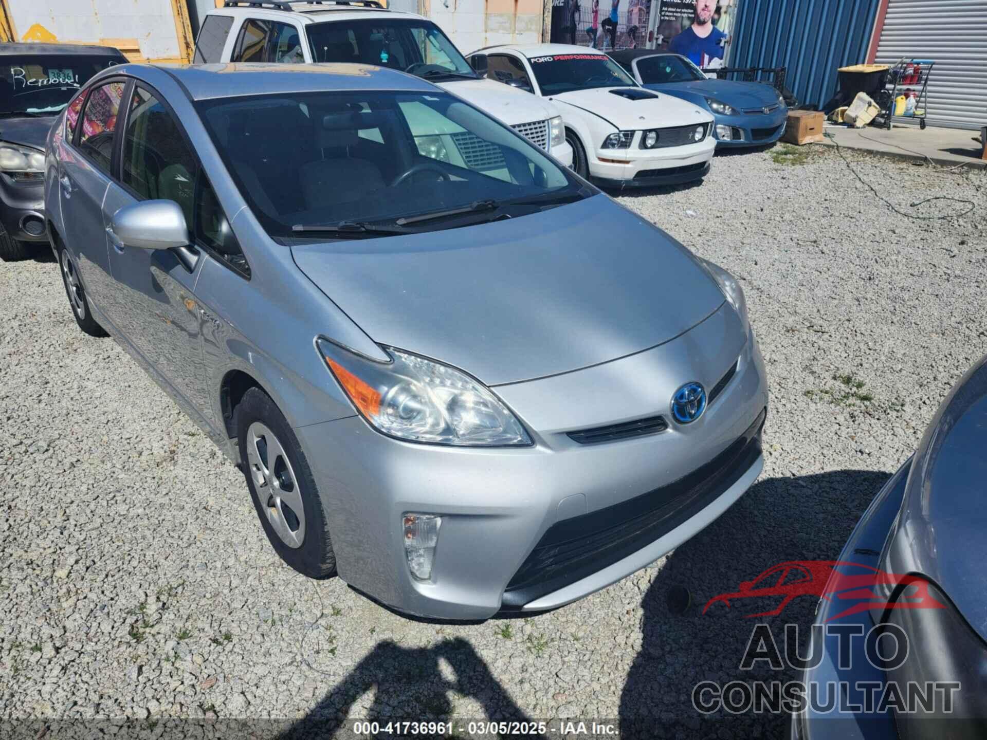 TOYOTA PRIUS 2013 - JTDKN3DU4D0343327