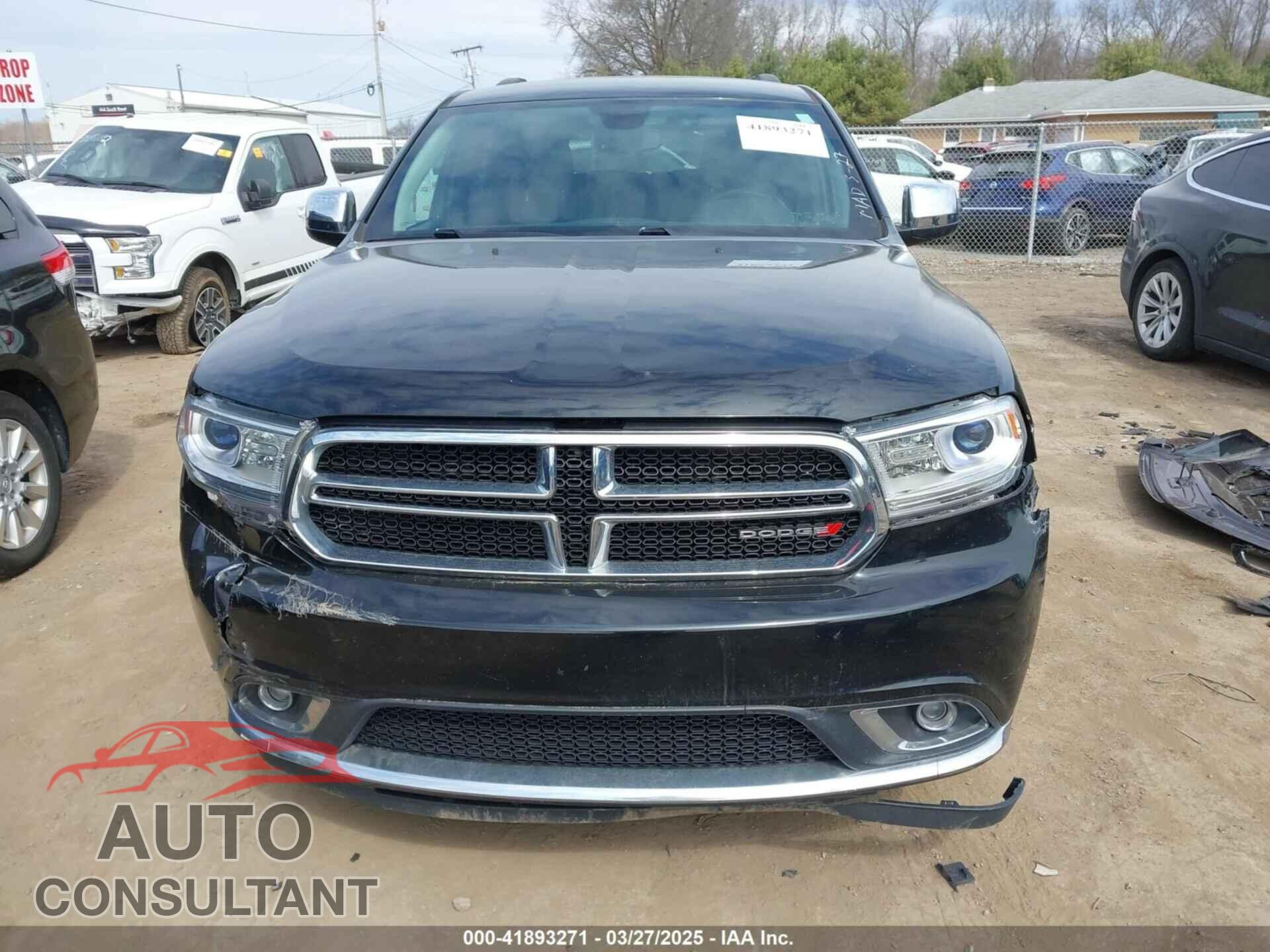 DODGE DURANGO 2018 - 1C4RDJAG4JC434807