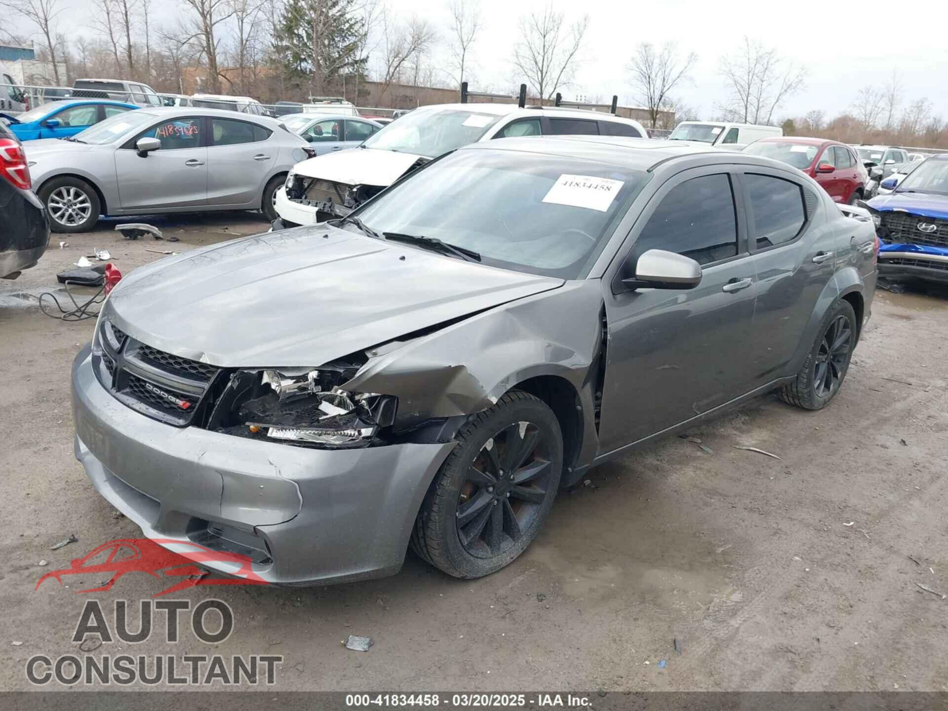 DODGE AVENGER 2013 - 1C3CDZCB7DN746154