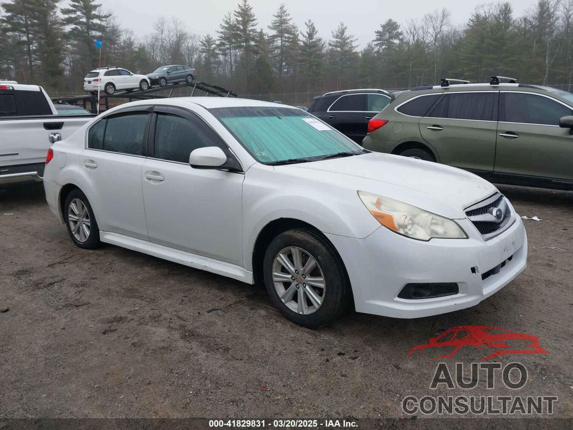 SUBARU LEGACY 2010 - 4S3BMBC65A3236264