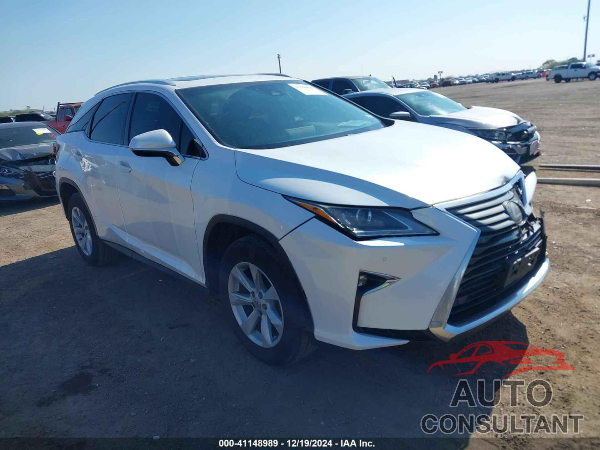 LEXUS RX 350 2017 - 2T2ZZMCA3HC038652