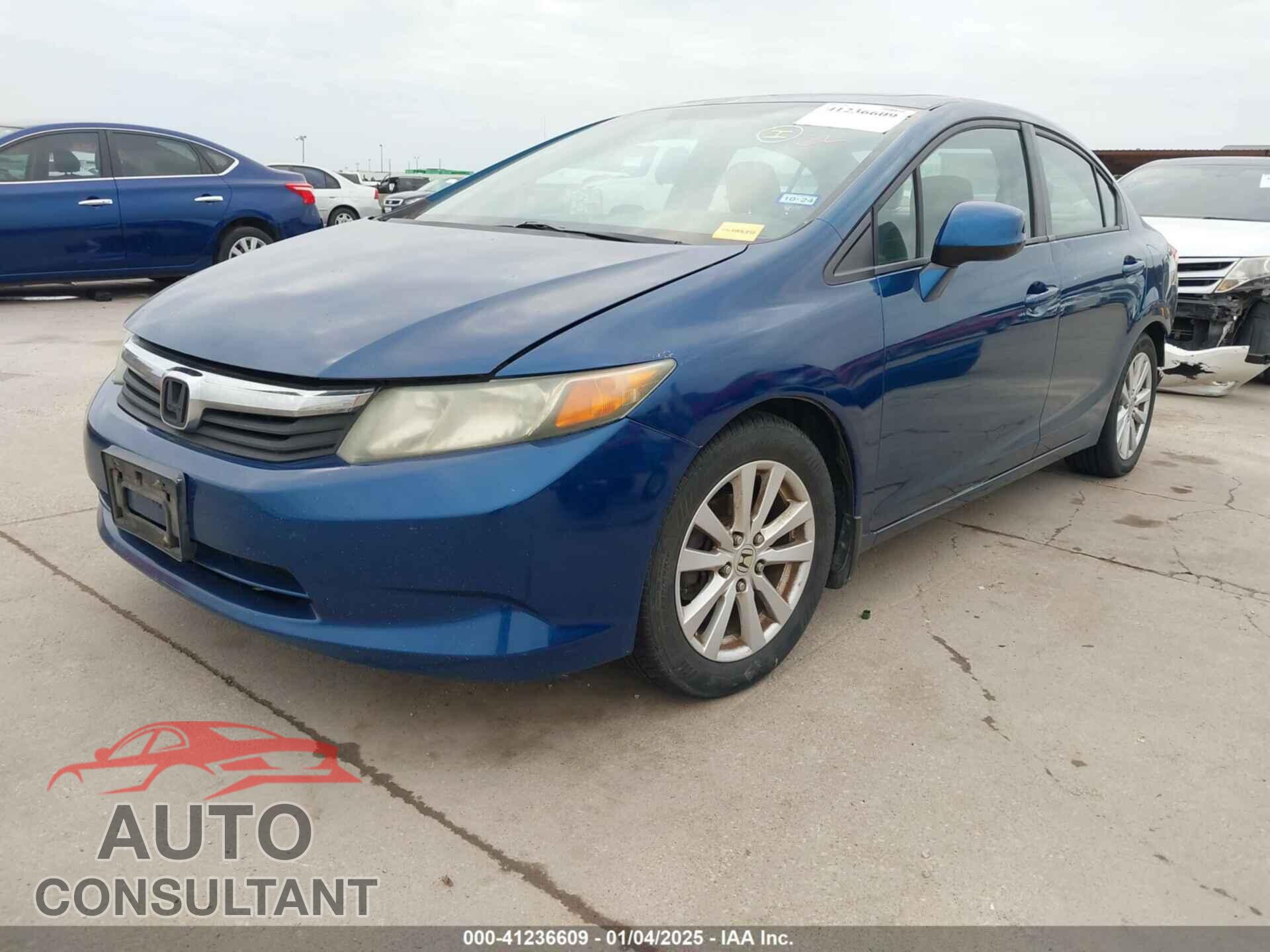 HONDA CIVIC 2012 - 2HGFB2F84CH546640