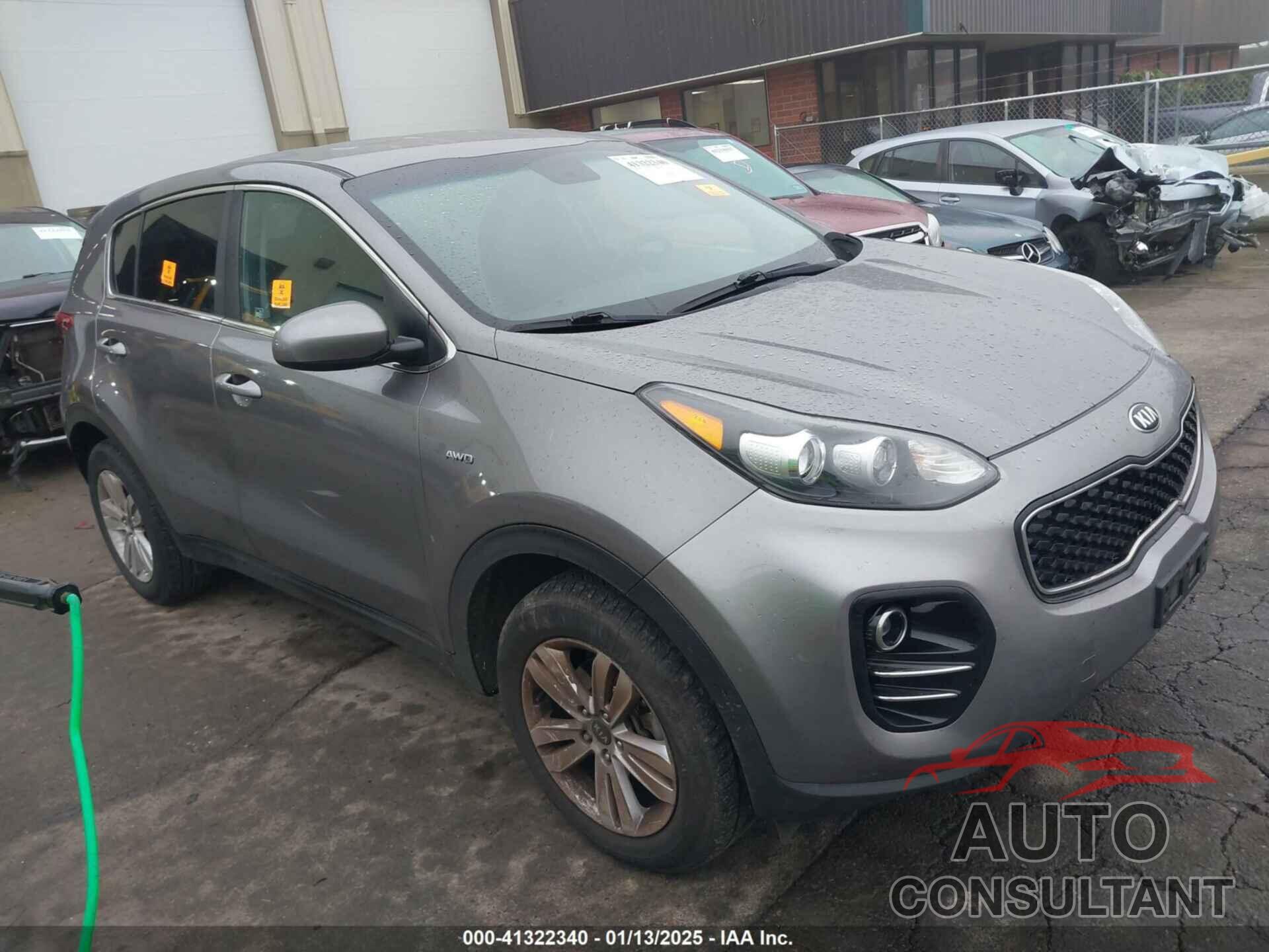 KIA SPORTAGE 2018 - KNDPMCAC4J7472031