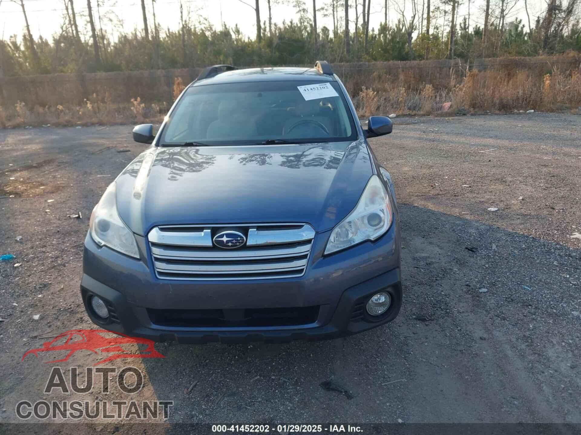 SUBARU OUTBACK 2013 - 4S4BRCBC1D3268014