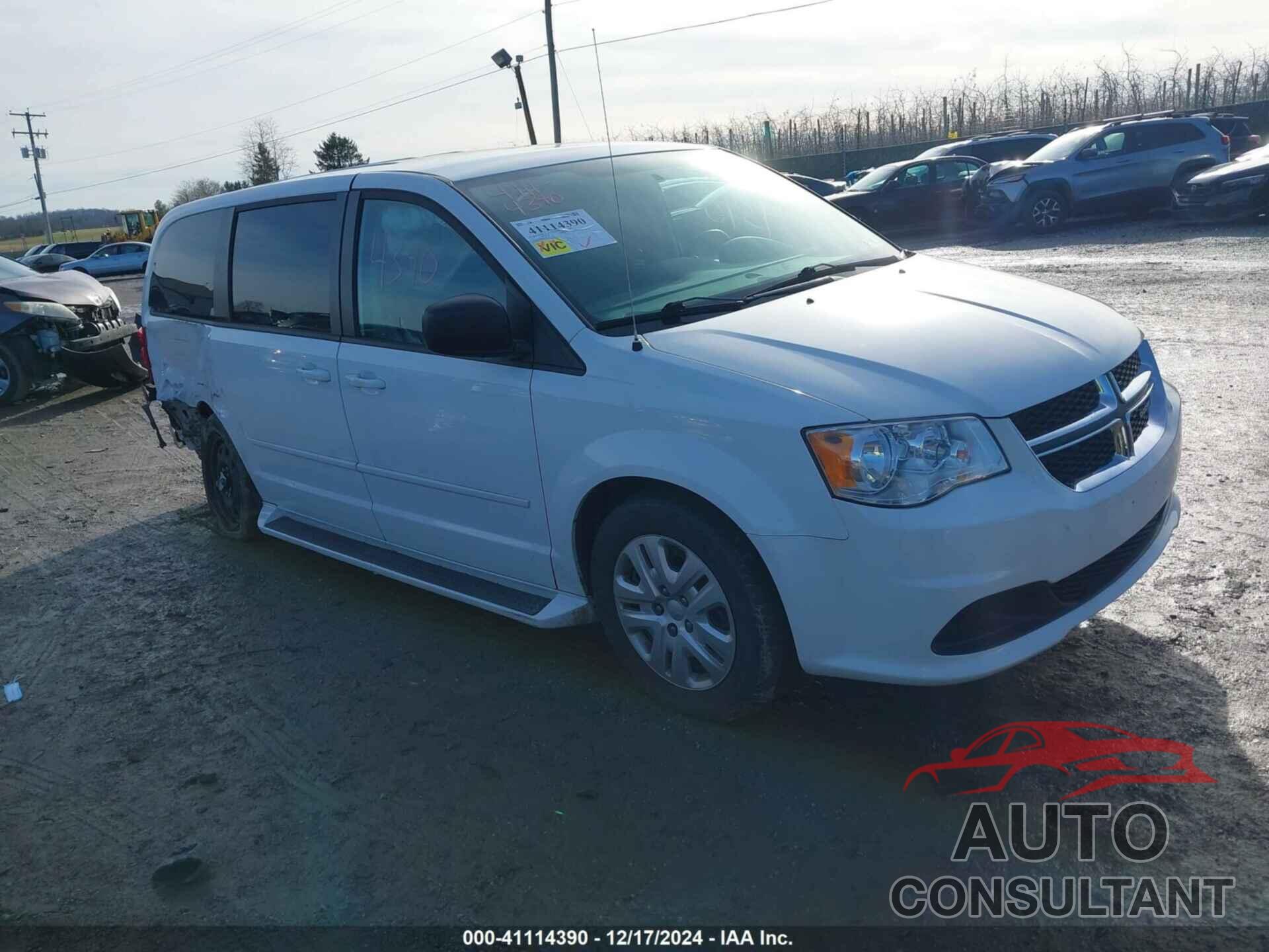 DODGE GRAND CARAVAN 2017 - 2C4RDGBG5HR626448
